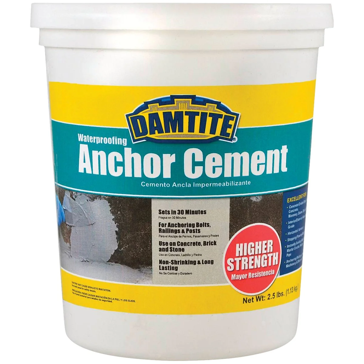Crafted Damtite 2-1 2 Lb. Waterproofing Anchor Cement Easy-to-Use