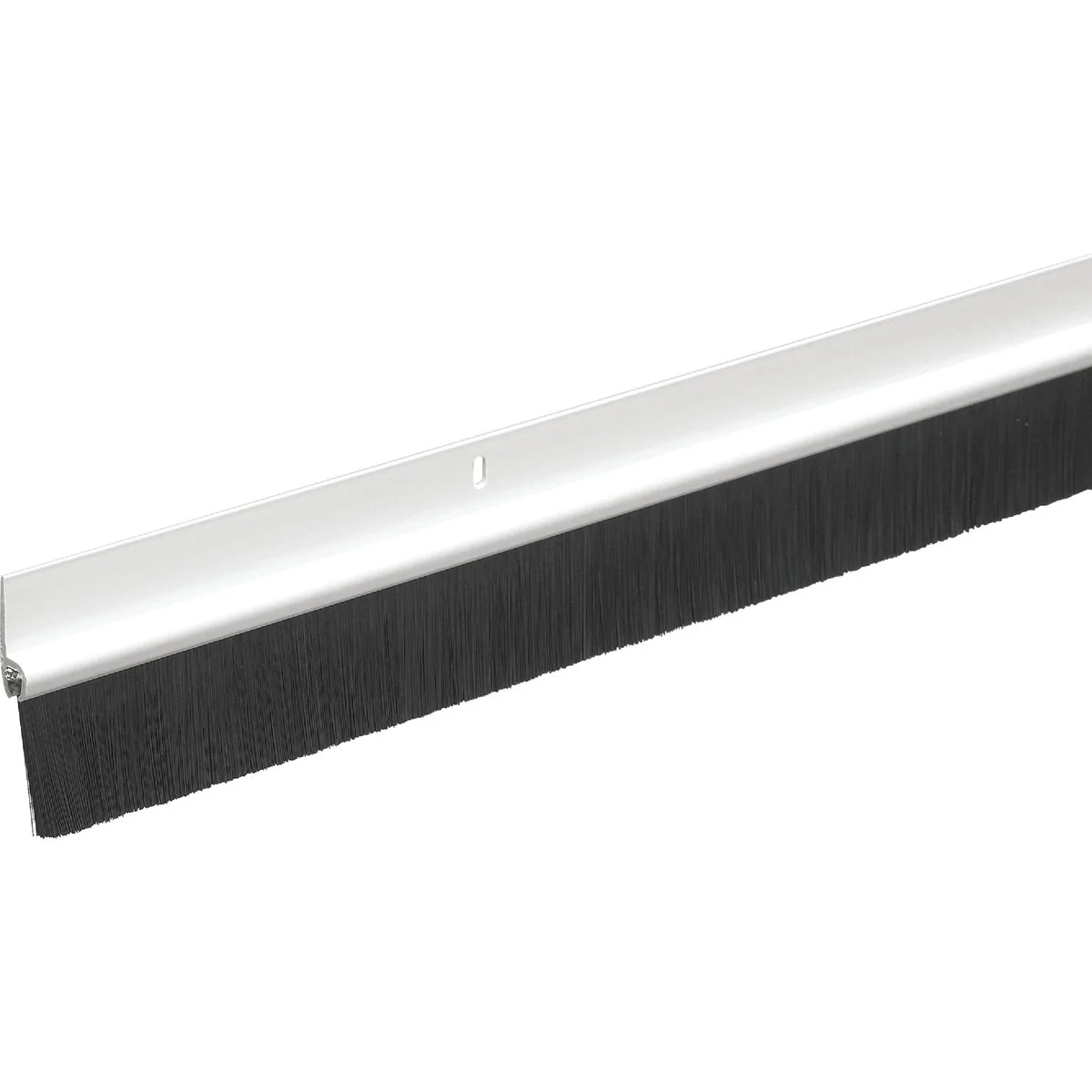Premium Material Do it 1-3 4 In. x 36 In. White Premium Plastic Brush Door Sweep Reusable