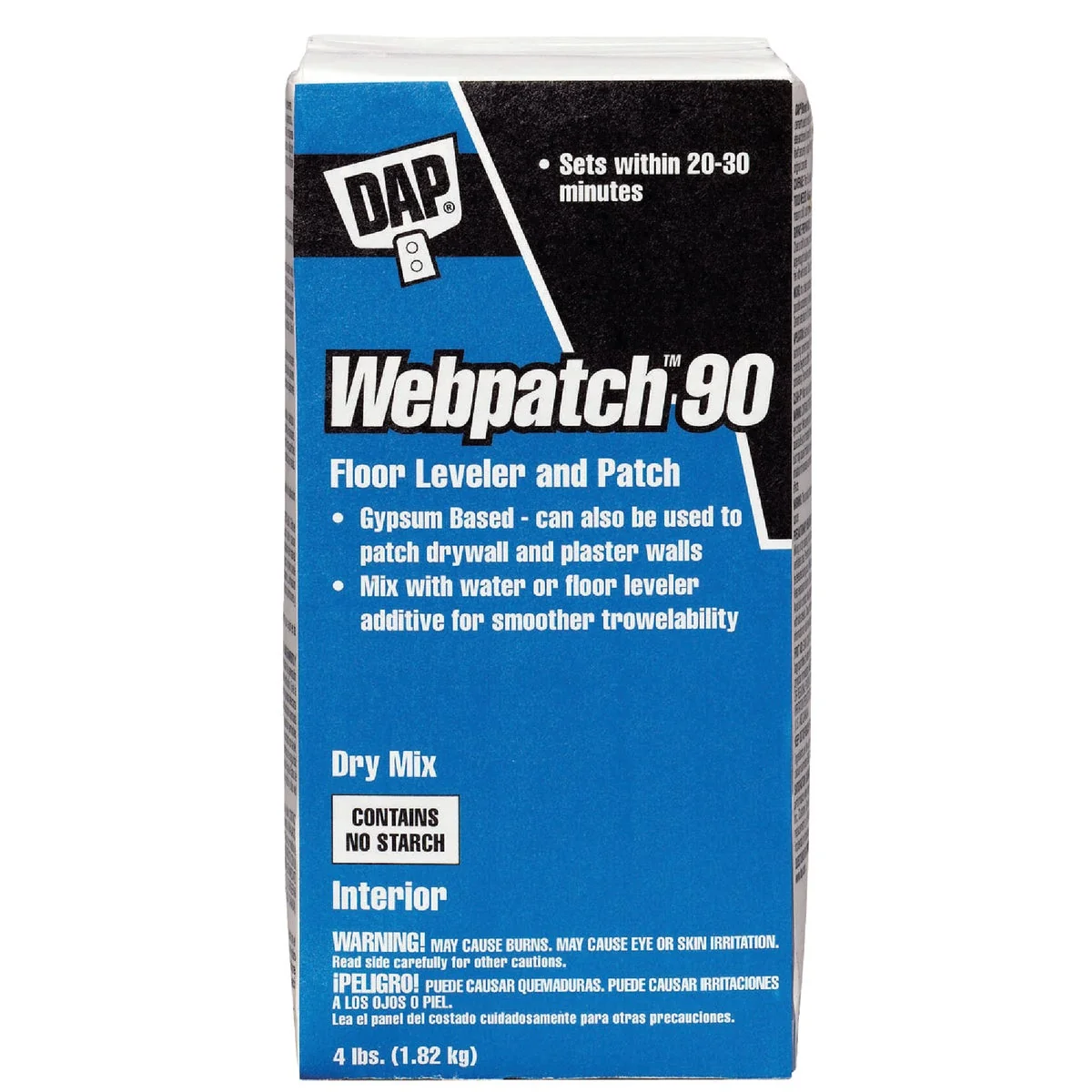 Relaxed DAP Webpatch 90 Floor Leveler and Patch Off White 4 Lbs. Genuine