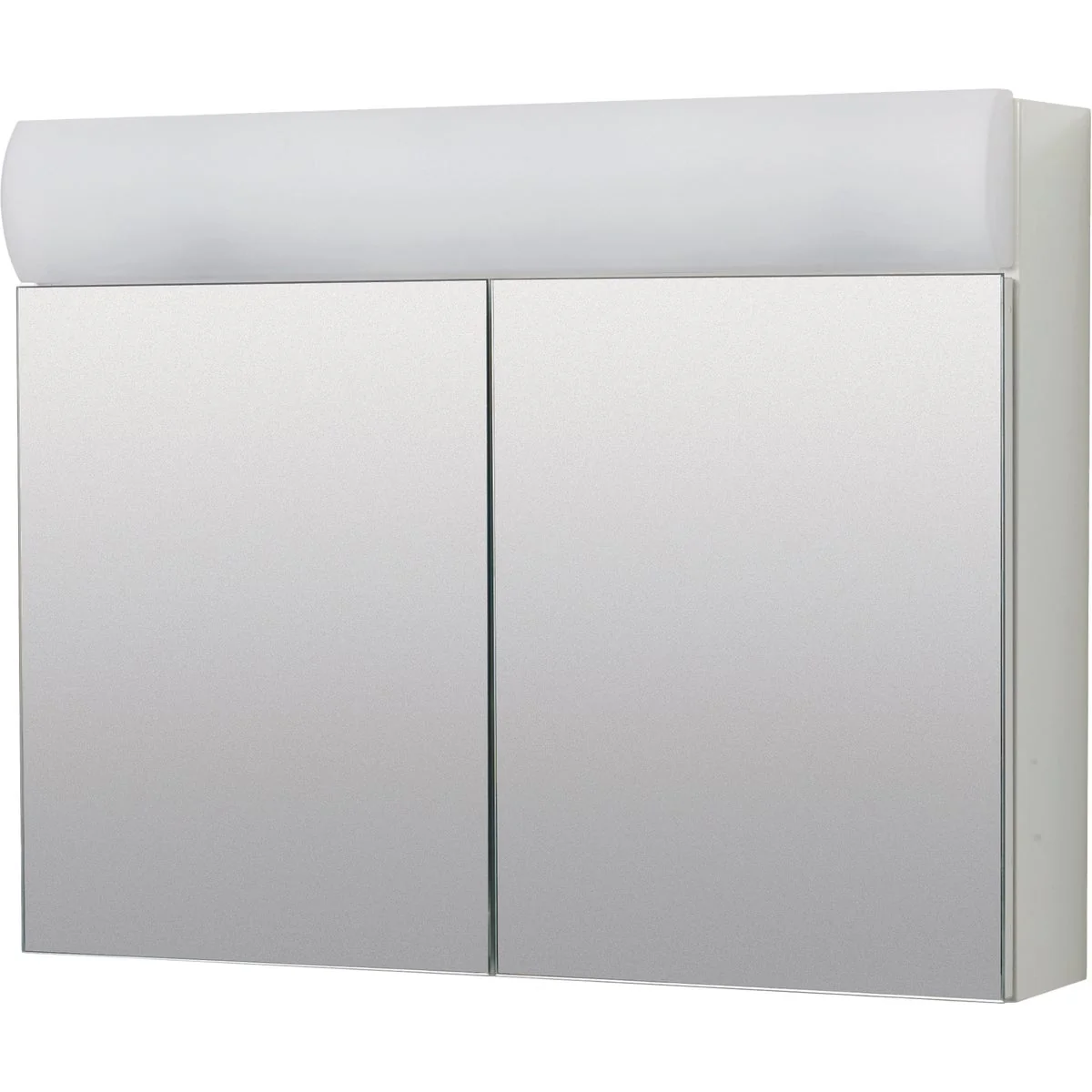 Efficient Zenith Zenna Home Frameless 23.25 In. W. x 18.63 In. H. x 5.88 In. D. Bi-View Surface Mounted Lighted Medicine Cabinet Enhanced