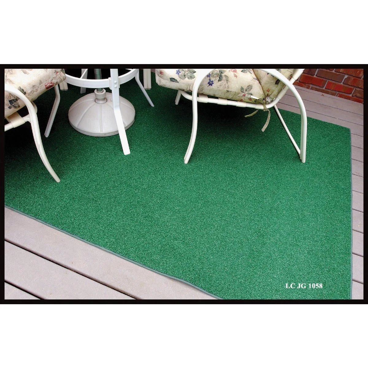 Powerful Garland Rug 6 Ft. x 8 Ft. Indoor Outdoor Artificial Grass Area Rug First-Class