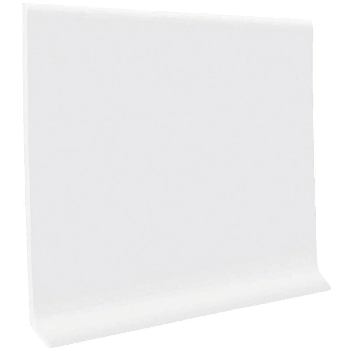 Exclusive Roppe 4 In. x 20 Ft. Roll Snow White Vinyl Self-Stick Wall Cove Base Long-Lasting