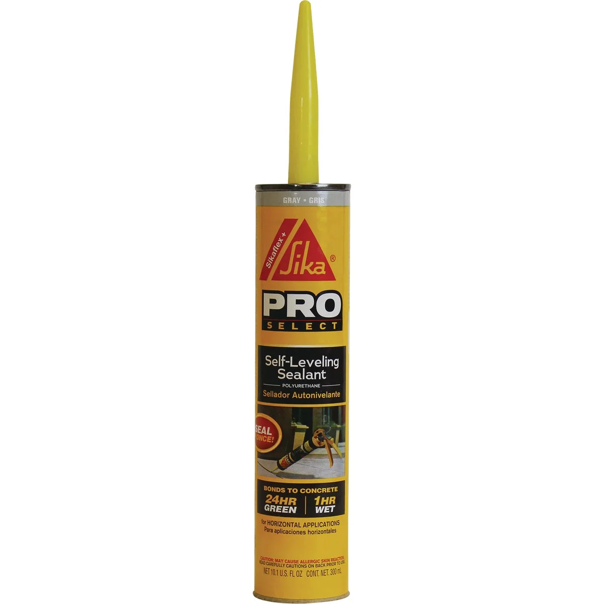 Effective Sikaflex Self-Leveling Sealant 10.1 Oz. Gray Concrete Sealant Exceptional