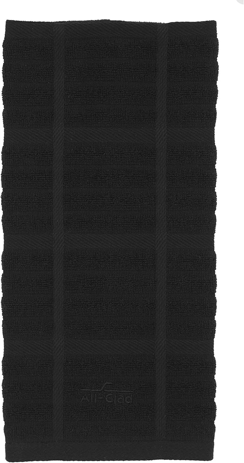 Trendy All-Clad Black Kitchen Towels Genuine