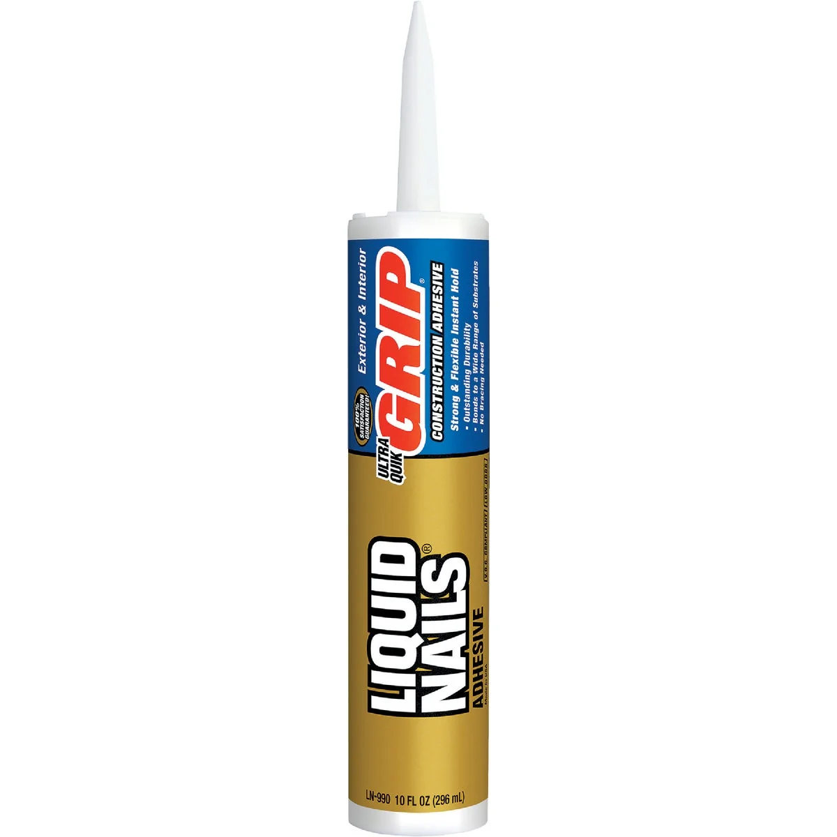 Fine LIQUID NAILS Ultra Quik Grip 10 Oz. Construction Adhesive Artisan