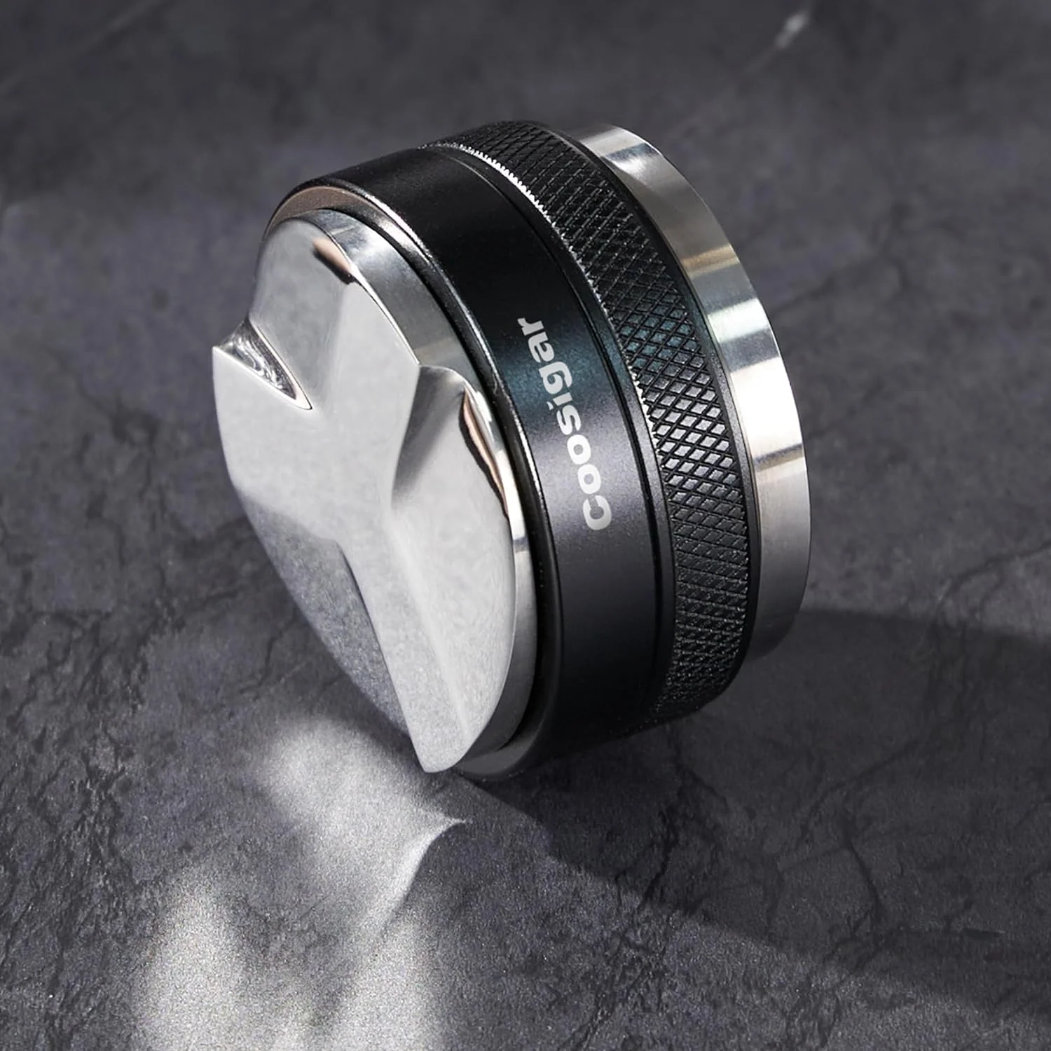 Minimalist 54mm Coffee Distributor and Tamper Dual Head Coffee Leveler Fits for Breville 54mm Portafilter Professional Espresso Hand Tamper. Powerful