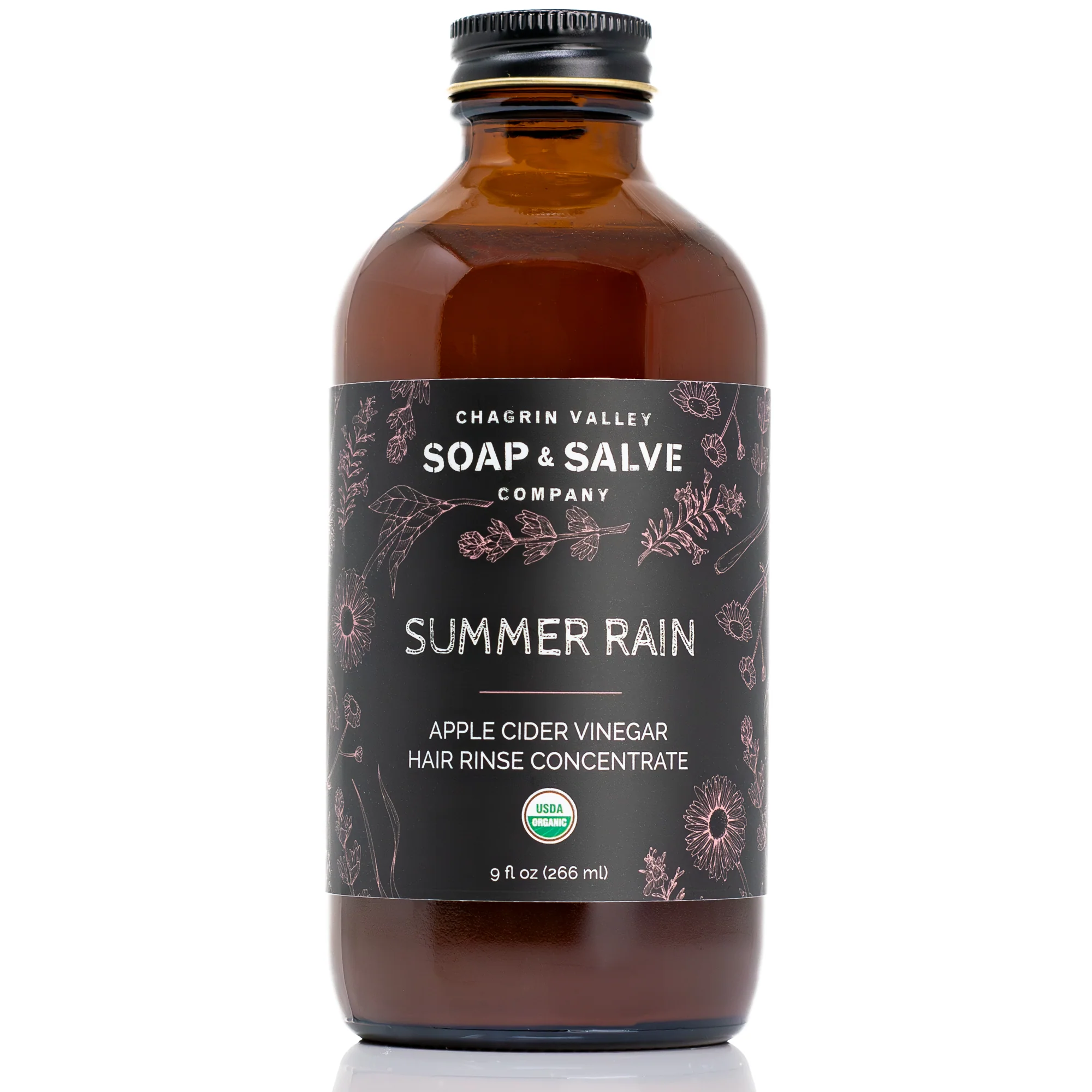 Sophisticated Chagrin Valley Soap Salve Apple Cider Vinegar Hair Rinse Solid
