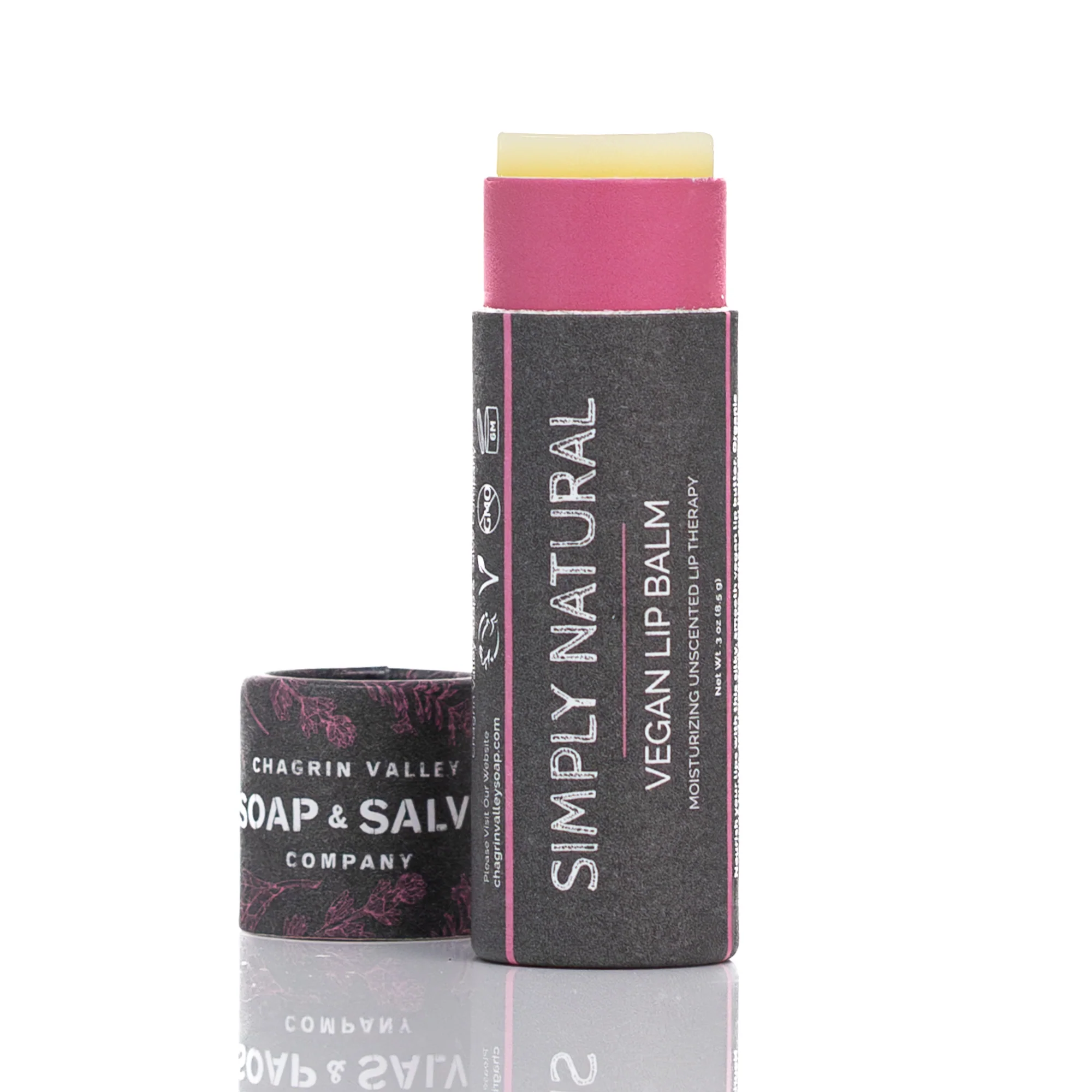 Flexible Chagrin Valley Soap Salve Lip Balm Stick Simply Natural Vegan Elite