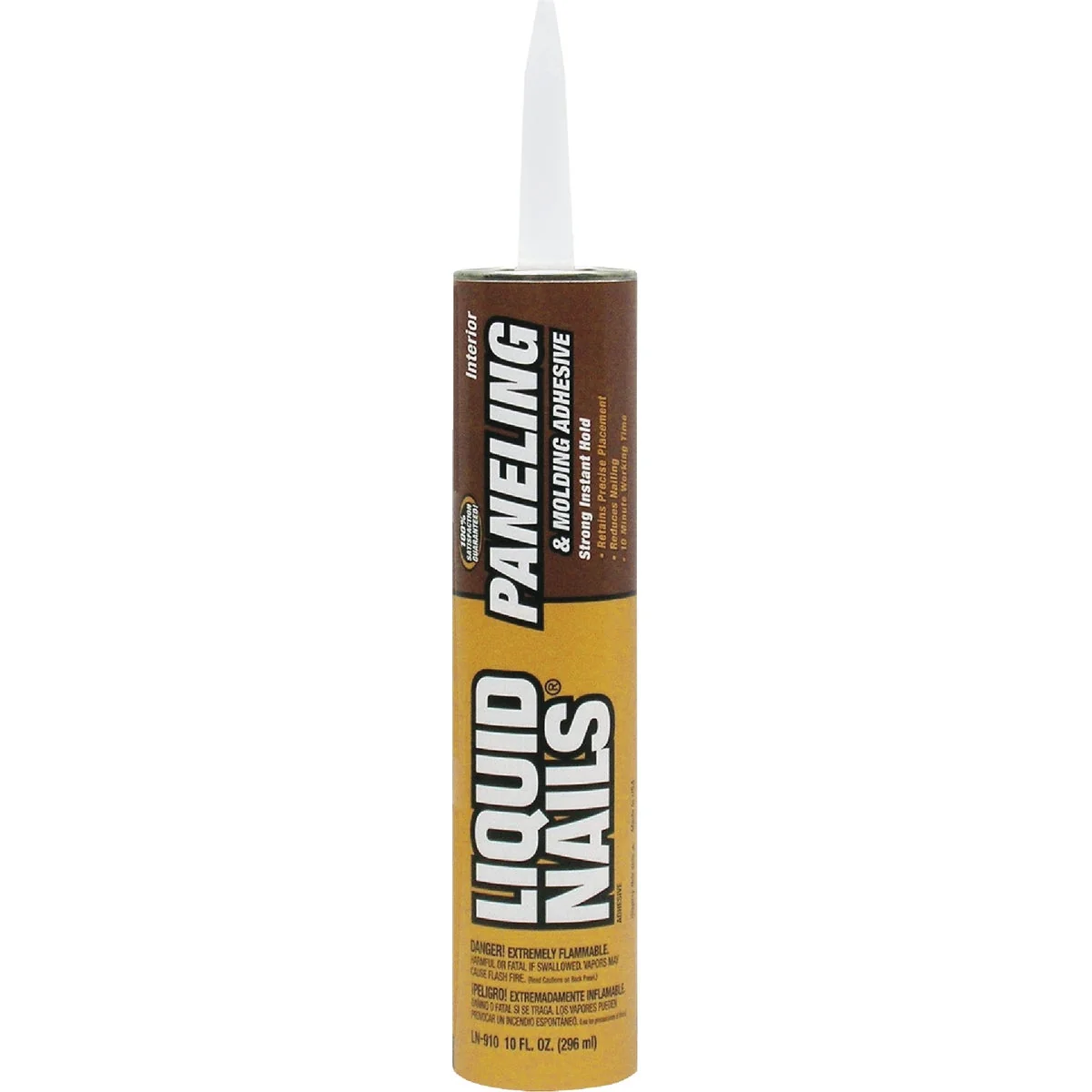 Clean LIQUID NAILS 10 Oz. Paneling and Molding Adhesive Proven