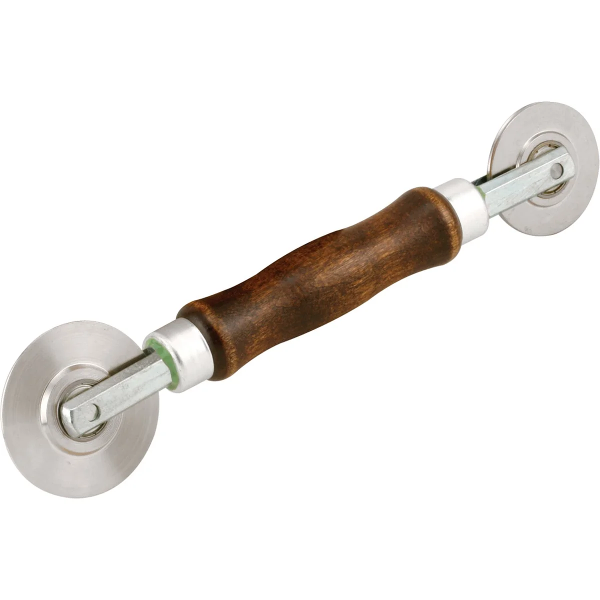 Consistent Prime-Line Professional Wood Handle Steel Screen Rolling Tool Pure