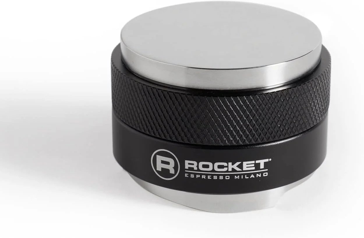 Prestigious 2 in 1 Tamper Leveler for Rocket 58mm Detailed