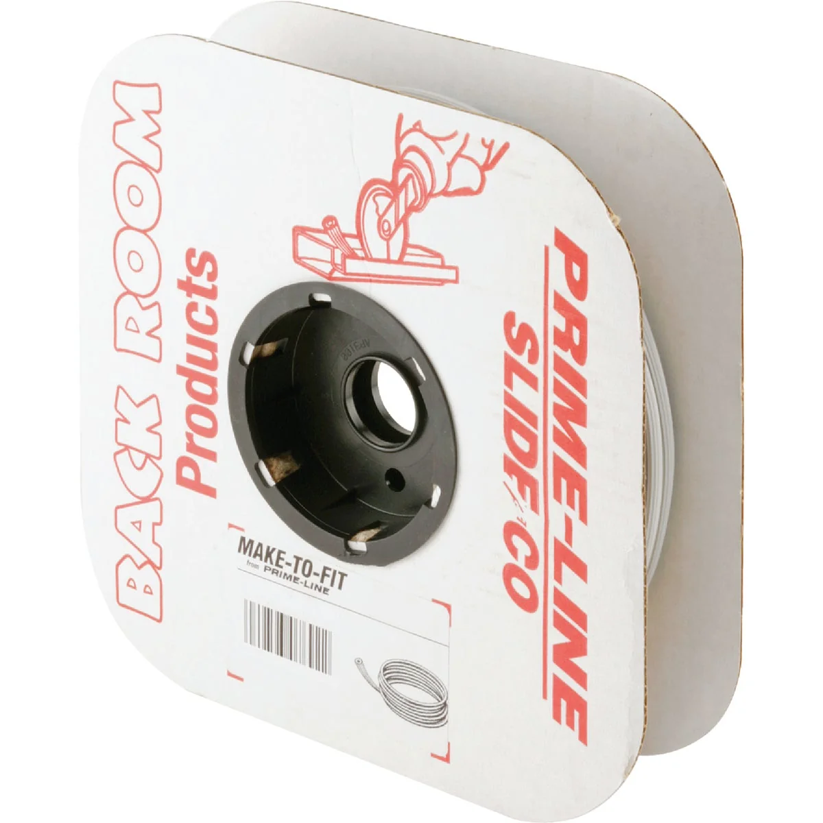 Certified Prime-Line 0.250 In. Dia. x 250 Ft. L. Gray Vinyl Screen Retainer Spline Enhanced