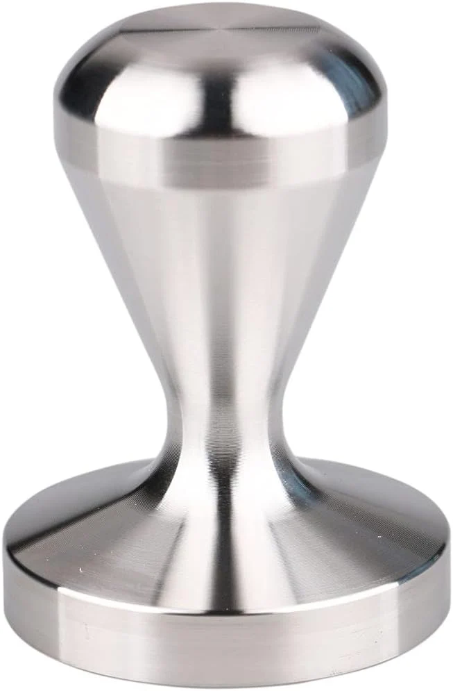 Versatile 58mm Stainless Steel Espresso Tamper Detailed