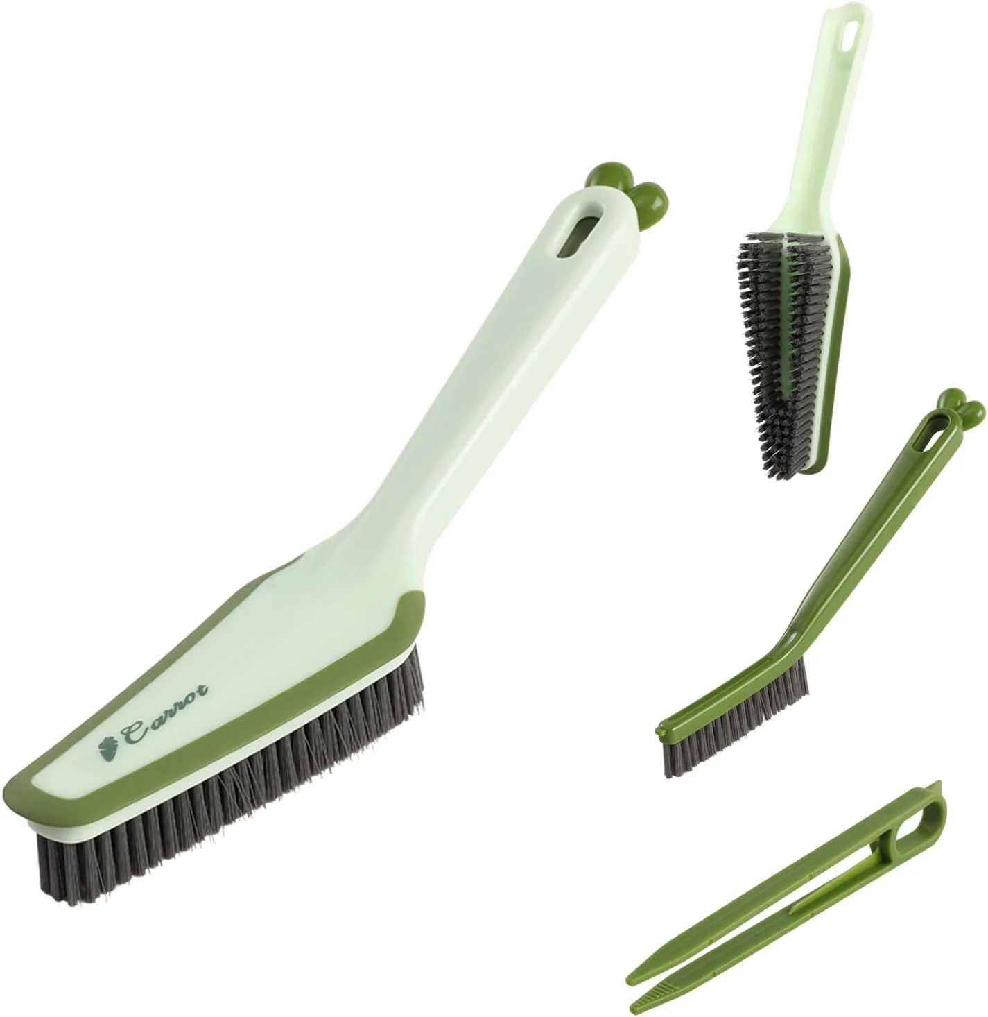 High-Grade 3 in 1 Detachable Household Cleaning Brush Multifunctional Scrub Brush with Hard Bristle and Handle Trusted