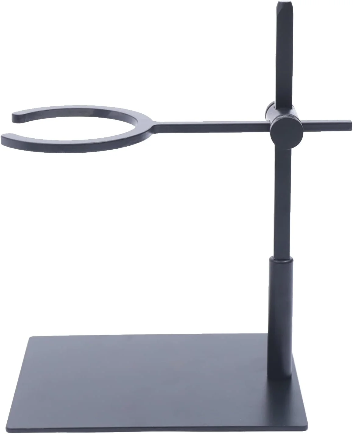 Quality Pour Over Stand Coffee Station Black Aluminum Pour Over Coffee Dripper Adjustable Coffee Filter Stand Holder for Coffee Connoisseurs Coffee Lovers for Coffee Experience Refined