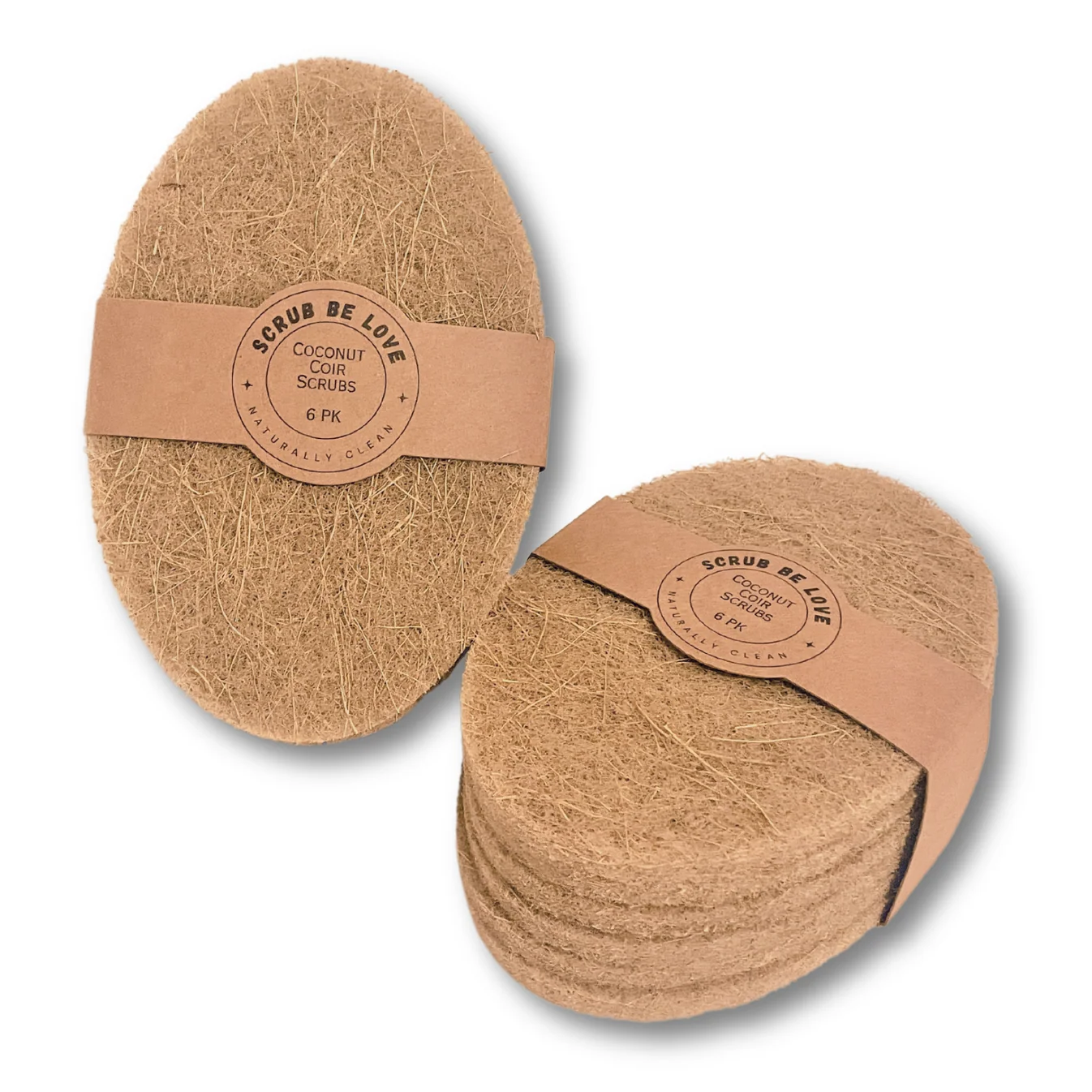Original Scrub Be Love Coconut Coir Dish Scrub Unique