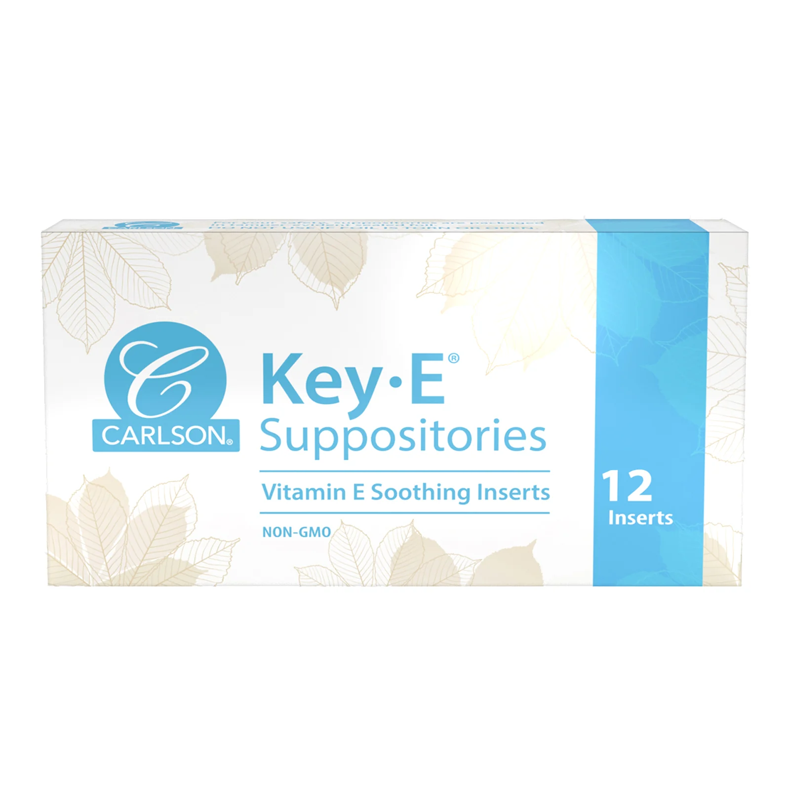Elegant Carlson Labs Key-E® Suppositories – Vitamin E Moisturizing Support Trusted