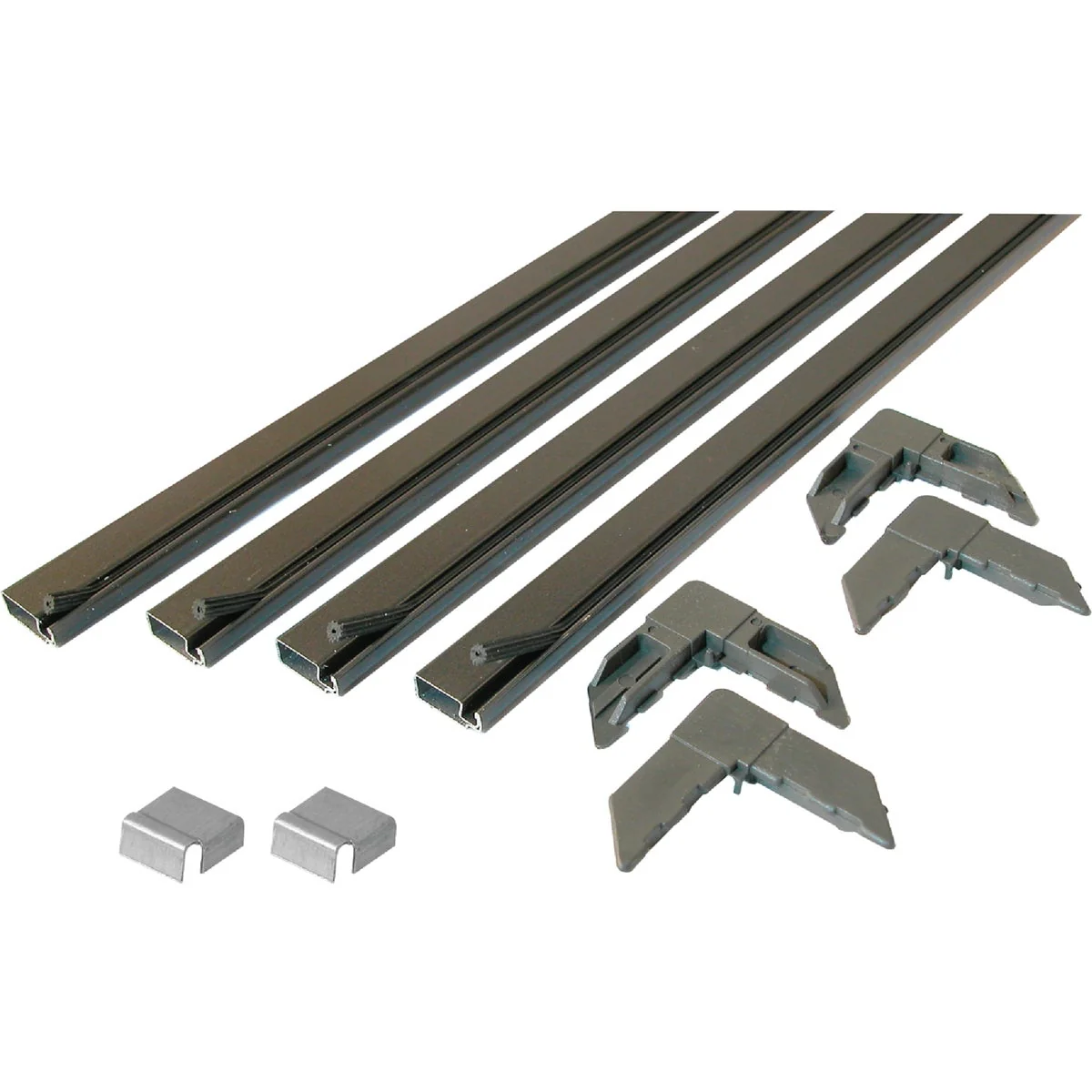 Certified Prime-Line 3 4 In. x 5 16 In. x 4 Ft. Bronze Screen Frame Kit Minimalist