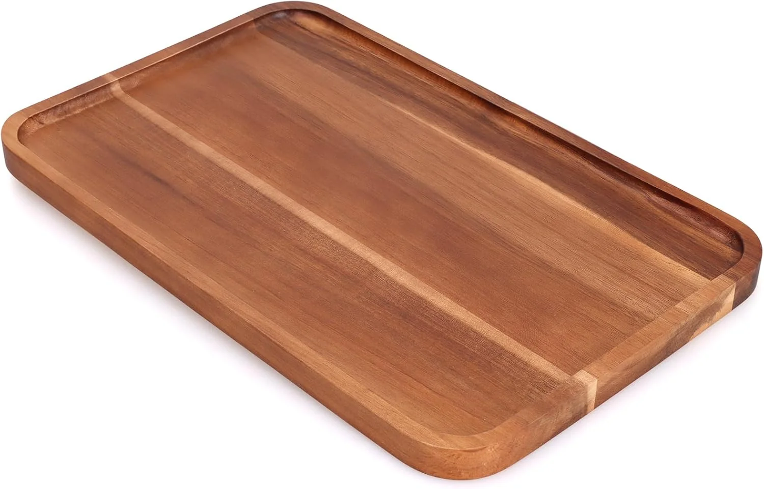 Certified 16 x 10 Rectangle Serving Trays Wooden Charcuterie Boards Rectangular Large Serving Platters for Cookie Snack Appetizer Dessert Relaxed