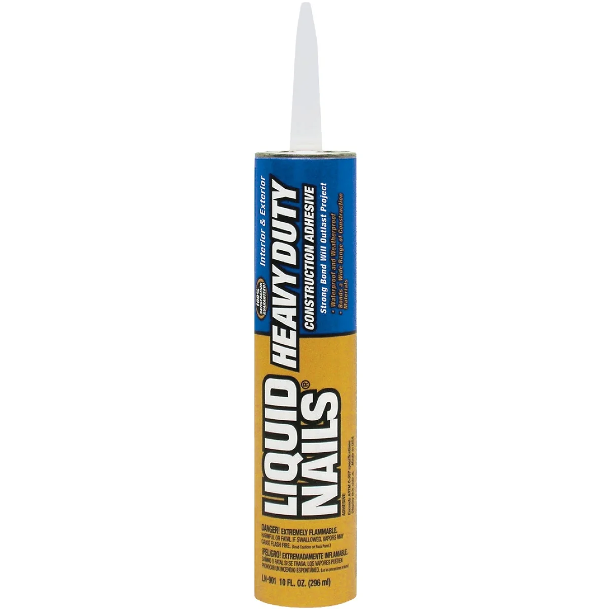Exclusive Liquid Nails 10 Oz. Heavy Duty Construction Adhesive First-Class