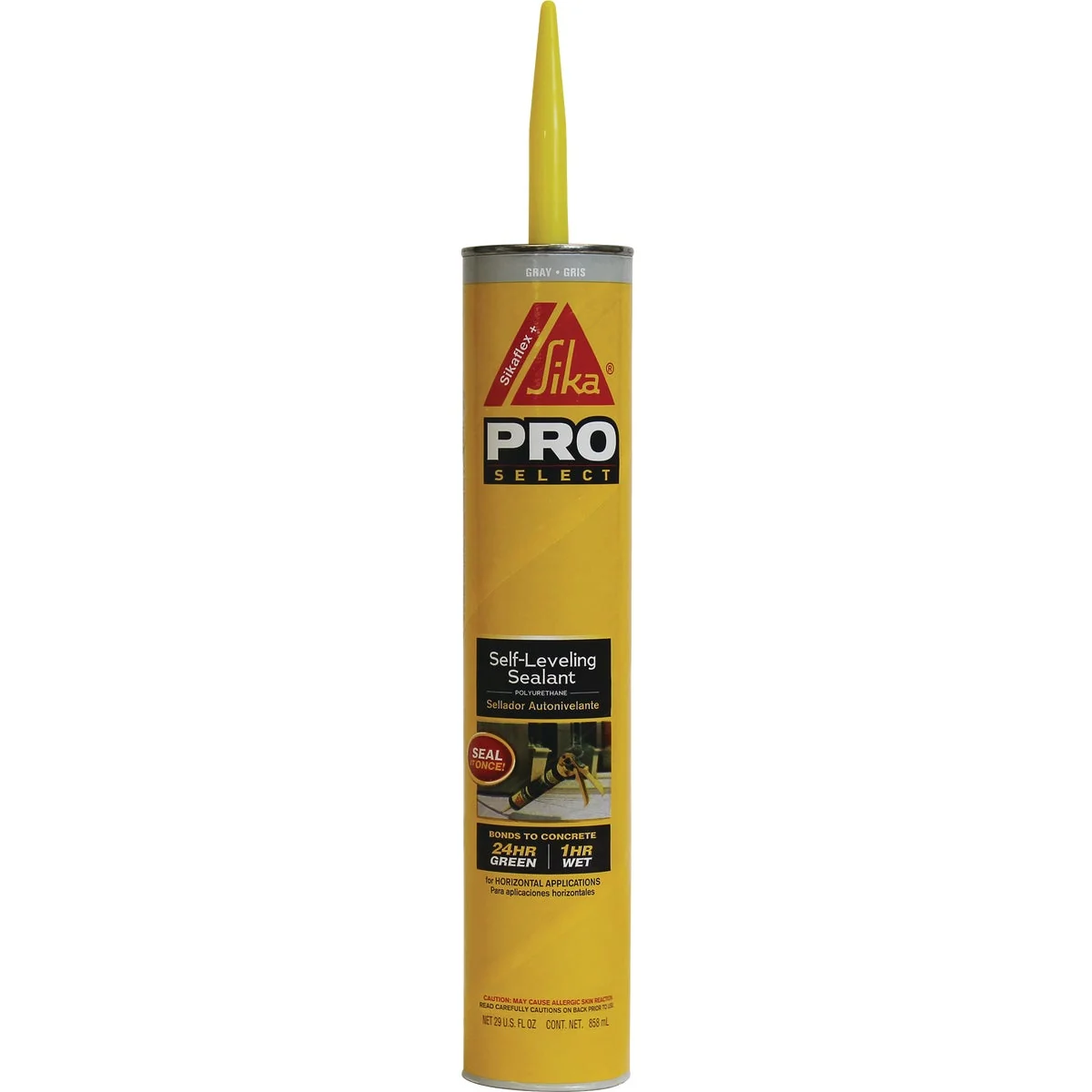 Efficient Sikaflex Self-Leveling Sealant 29 Oz. Gray Concrete Sealant Carefully Designed