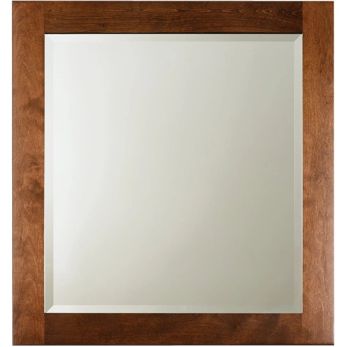 Fine Bertch Brindle 28 In. W x 30 In. H Framed Vanity Mirror Efficient