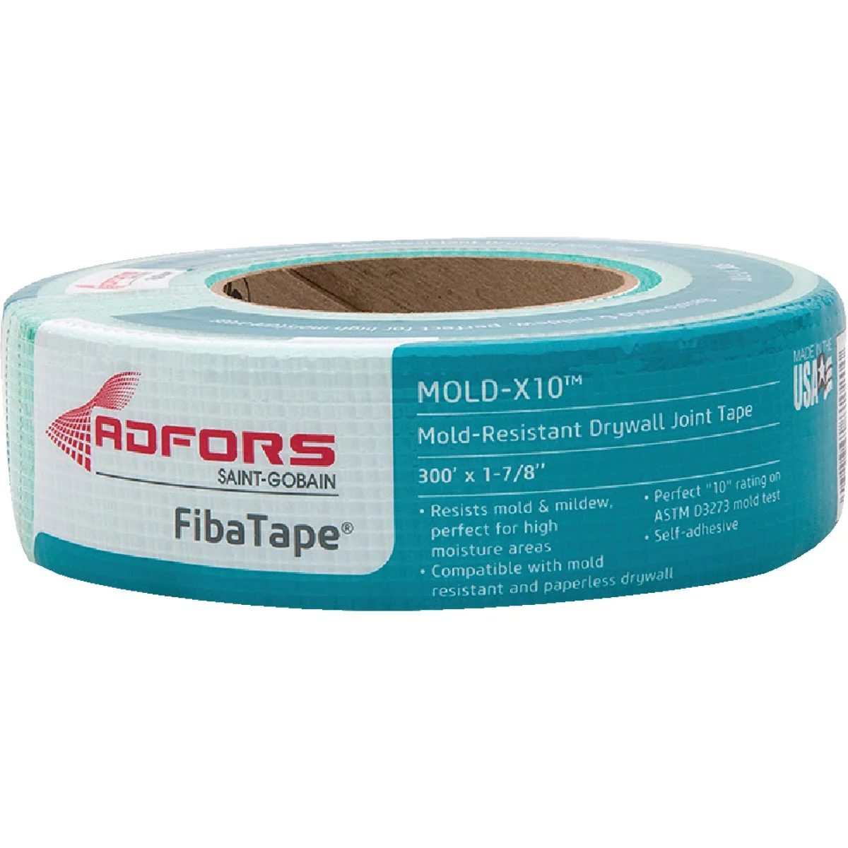 Next-Generation FibaTape Mold-X10 1-7 8 In. X 300 Ft. Mold Mildew-Resistant Joint Drywall Tape Pure