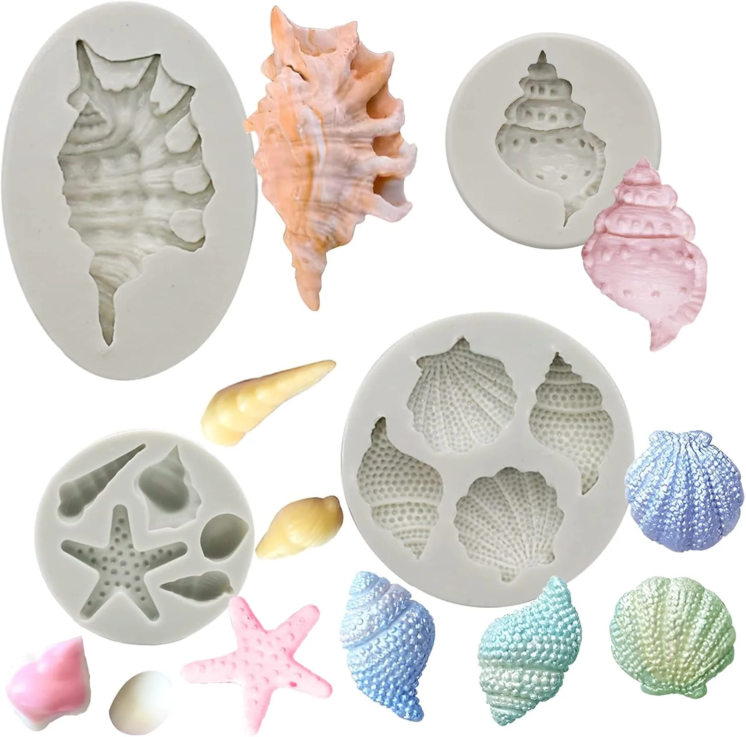 First-Class Marine Fondant Molds 4pc Set Excellent