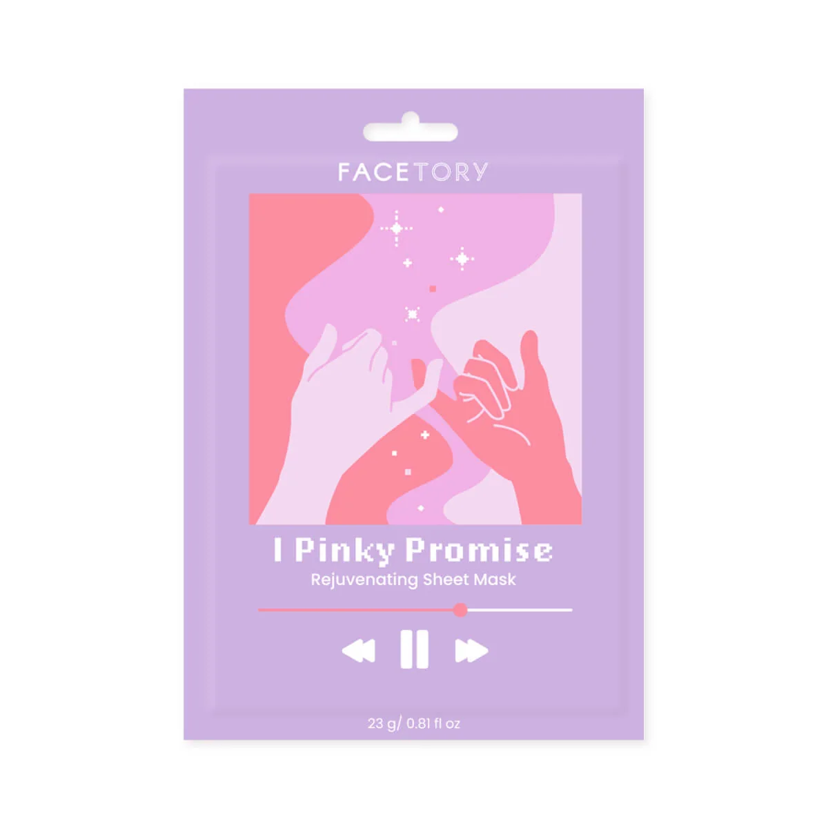 Breathable FaceTory Girls Night Glow Face Sheet Masks Pure