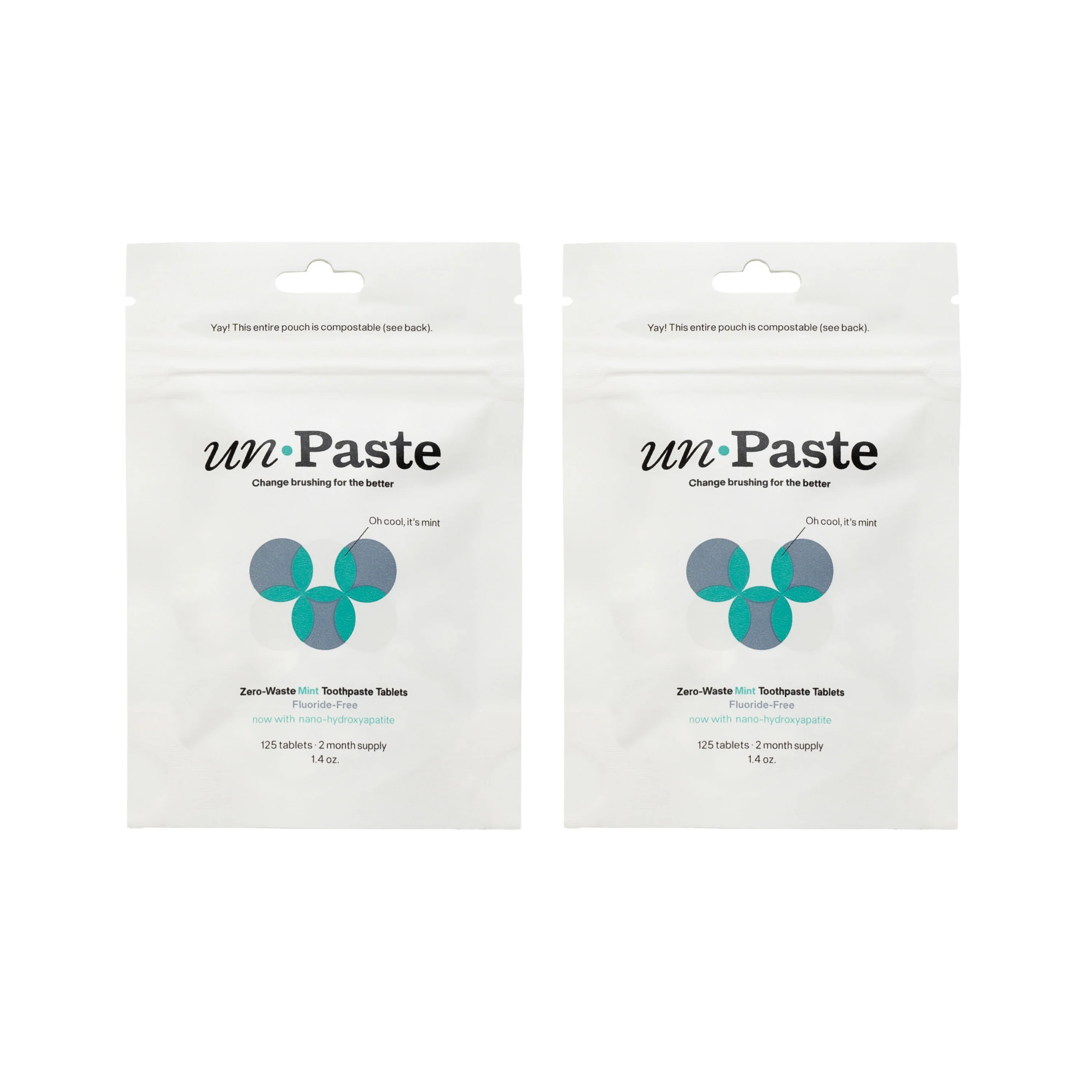 User-Friendly Unpaste Buy One Get One - Fluoride- Mint Toothpaste Tablets Convenient
