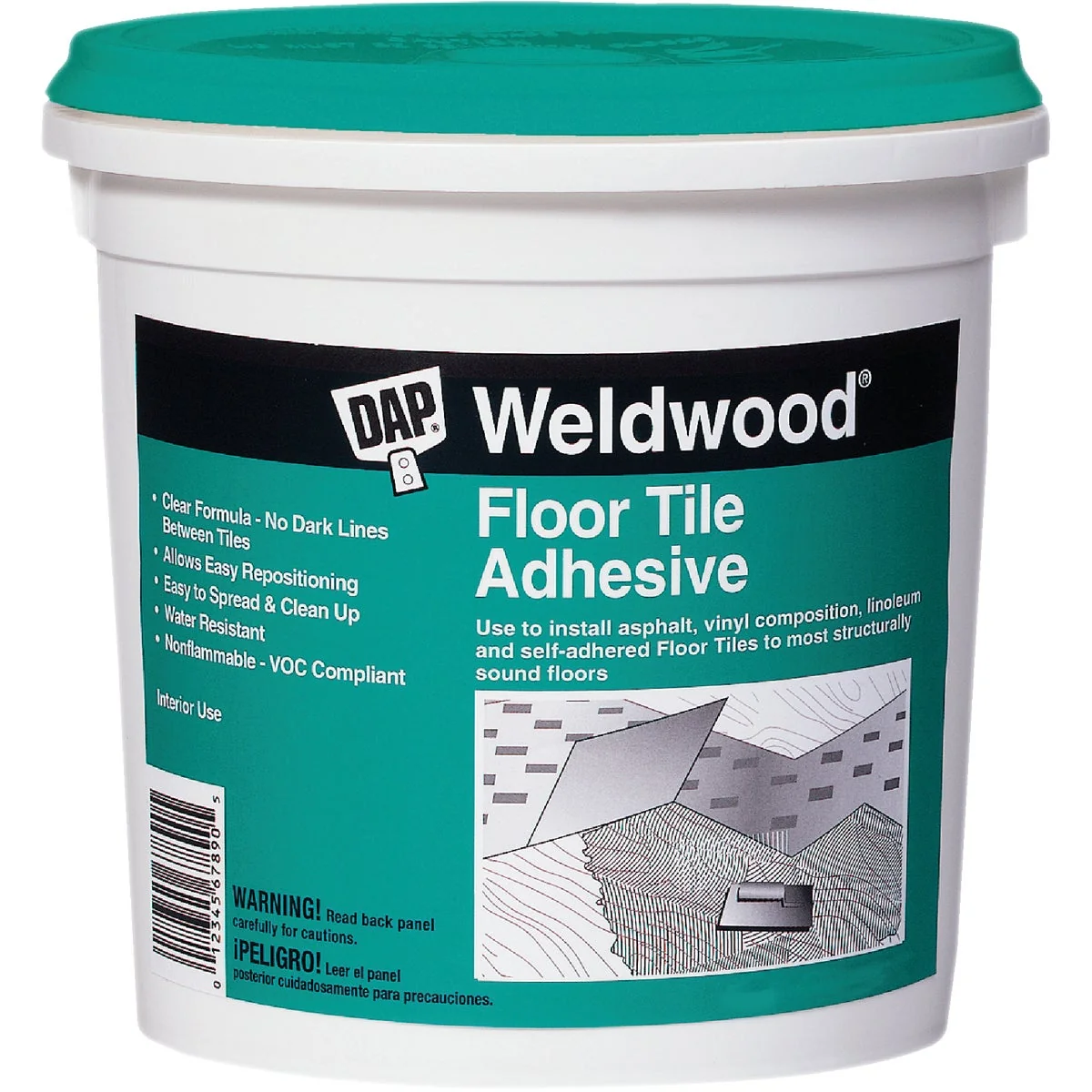 Dependable DAP Weldwood 1 Qt. Floor Tile Adhesive Sophisticated