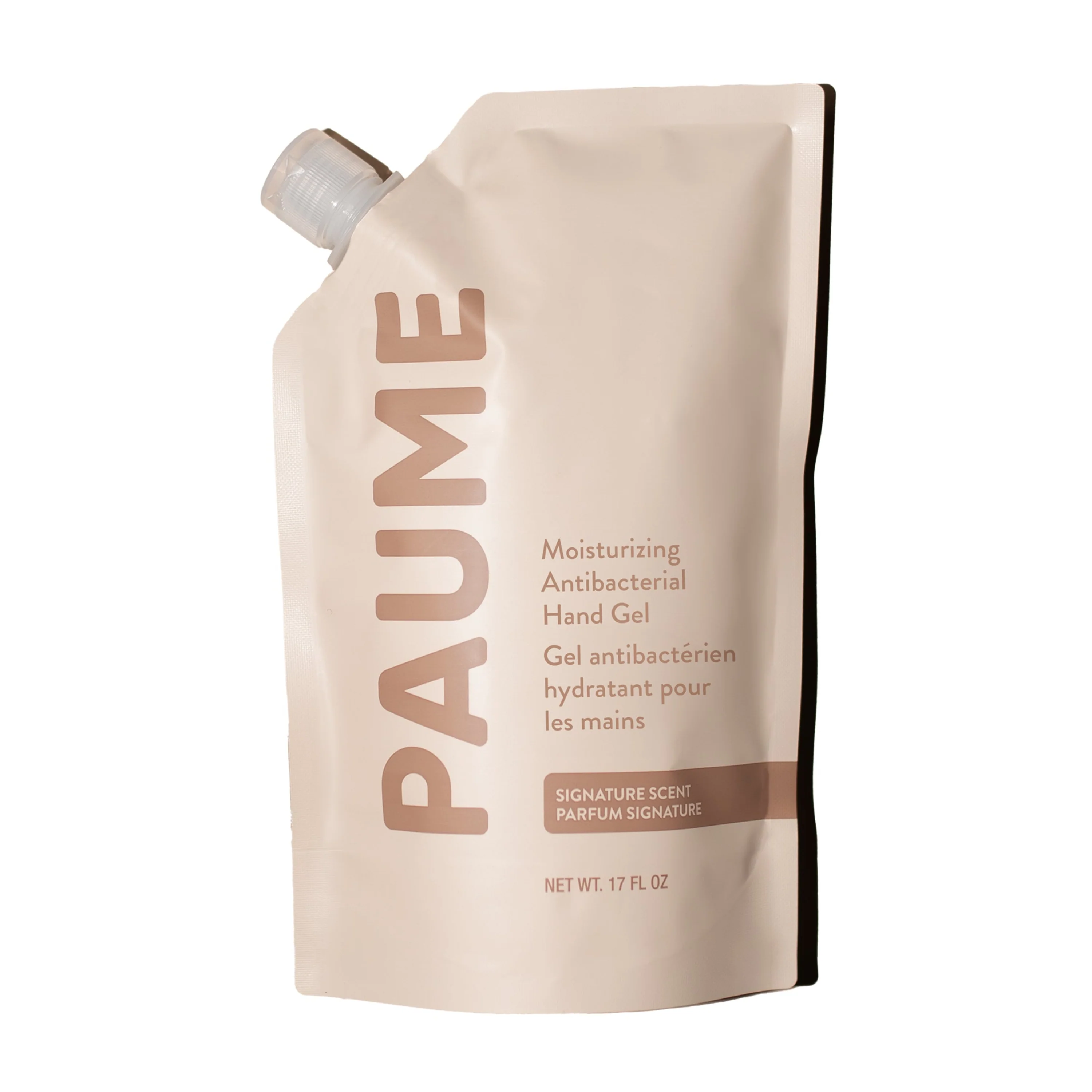 Solid PAUME Moisturizing Antibacterial Hand Gel Refill Bag Powerful