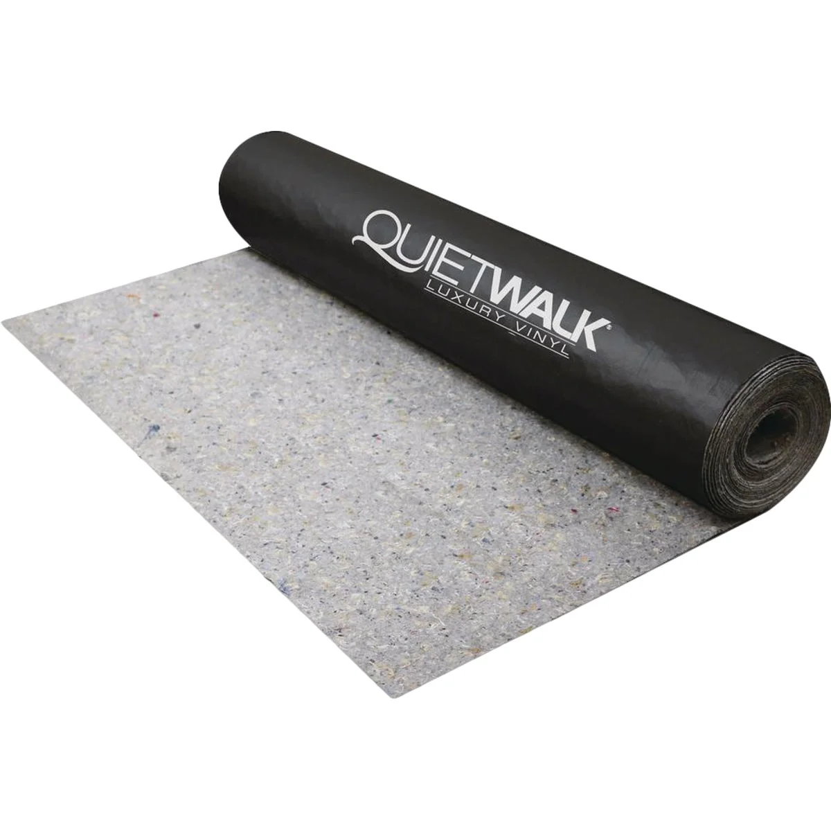 Carefully Designed QuietWalk Luxury Vinyl 3 Ft. W x 33.33 Ft. L Underlayment with Vapor Barrier 100 Sq. Ft. Roll Professional