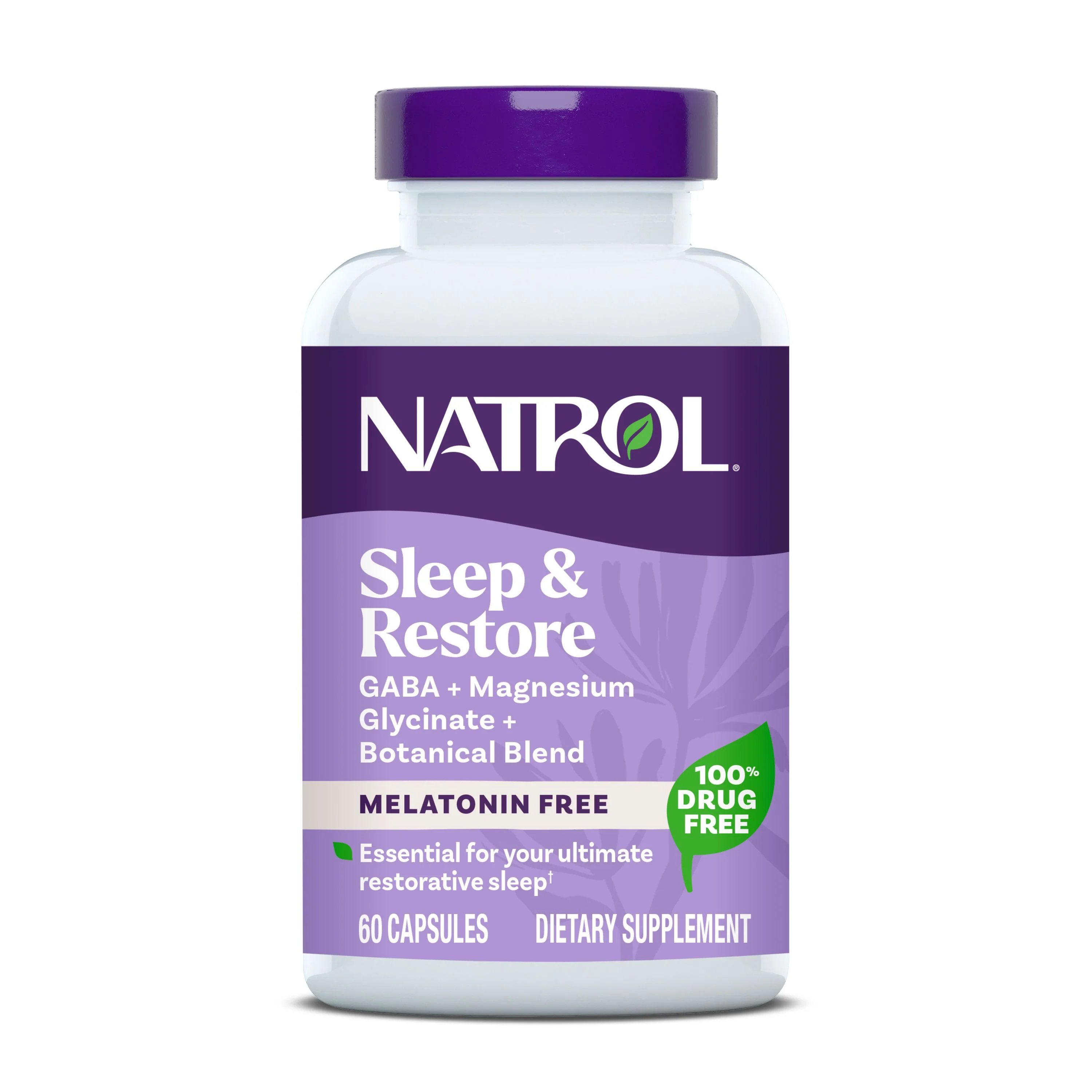 Proven Natrol Sleep Restore Capsule Non-Melatonin User-Friendly