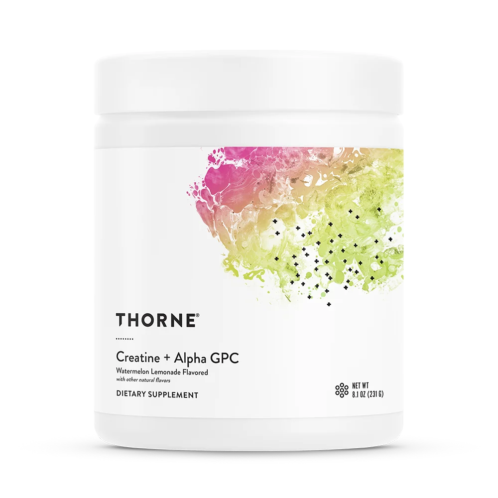 Specialty Thorne Creatine Alpha GPC Powder Reusable
