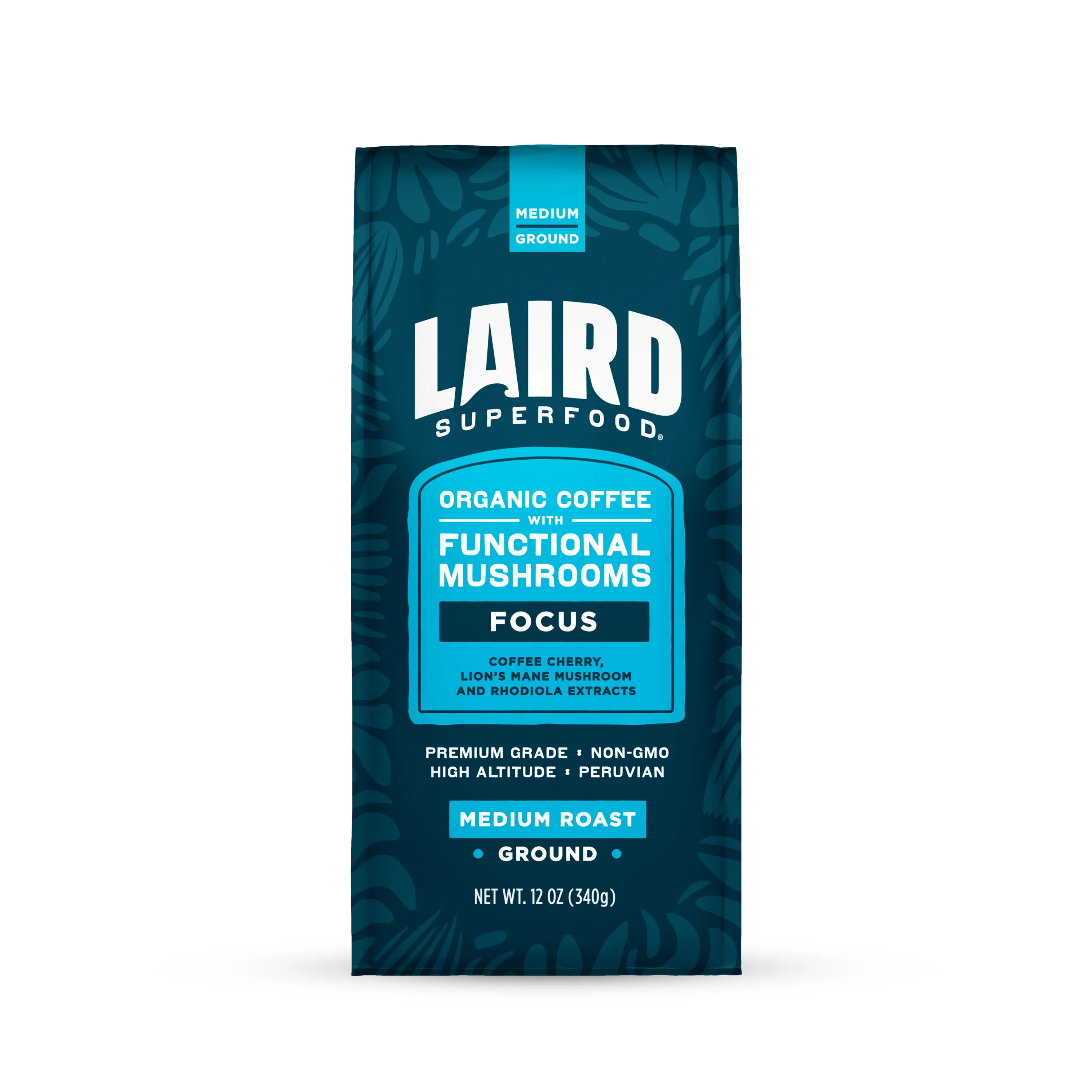Modern Laird Superfood FOCUS Medium Roast Ground Coffee Secure