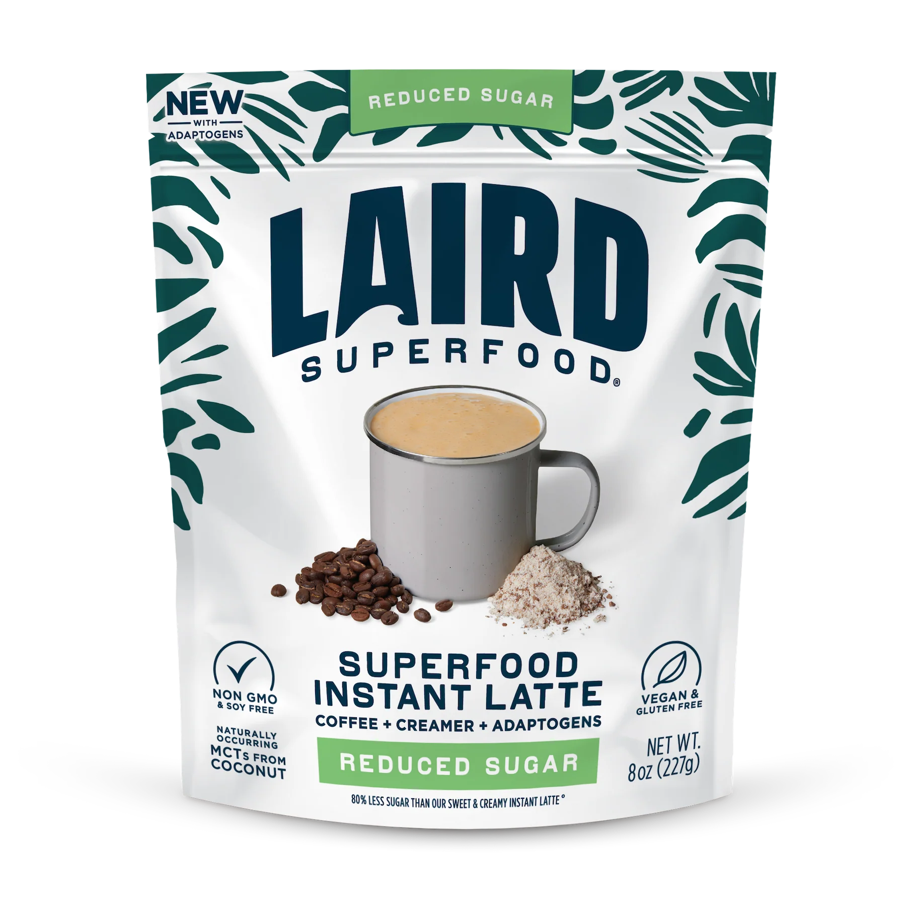 User-Friendly Laird Superfood Reduced Sugar Instant Latte Exceptional