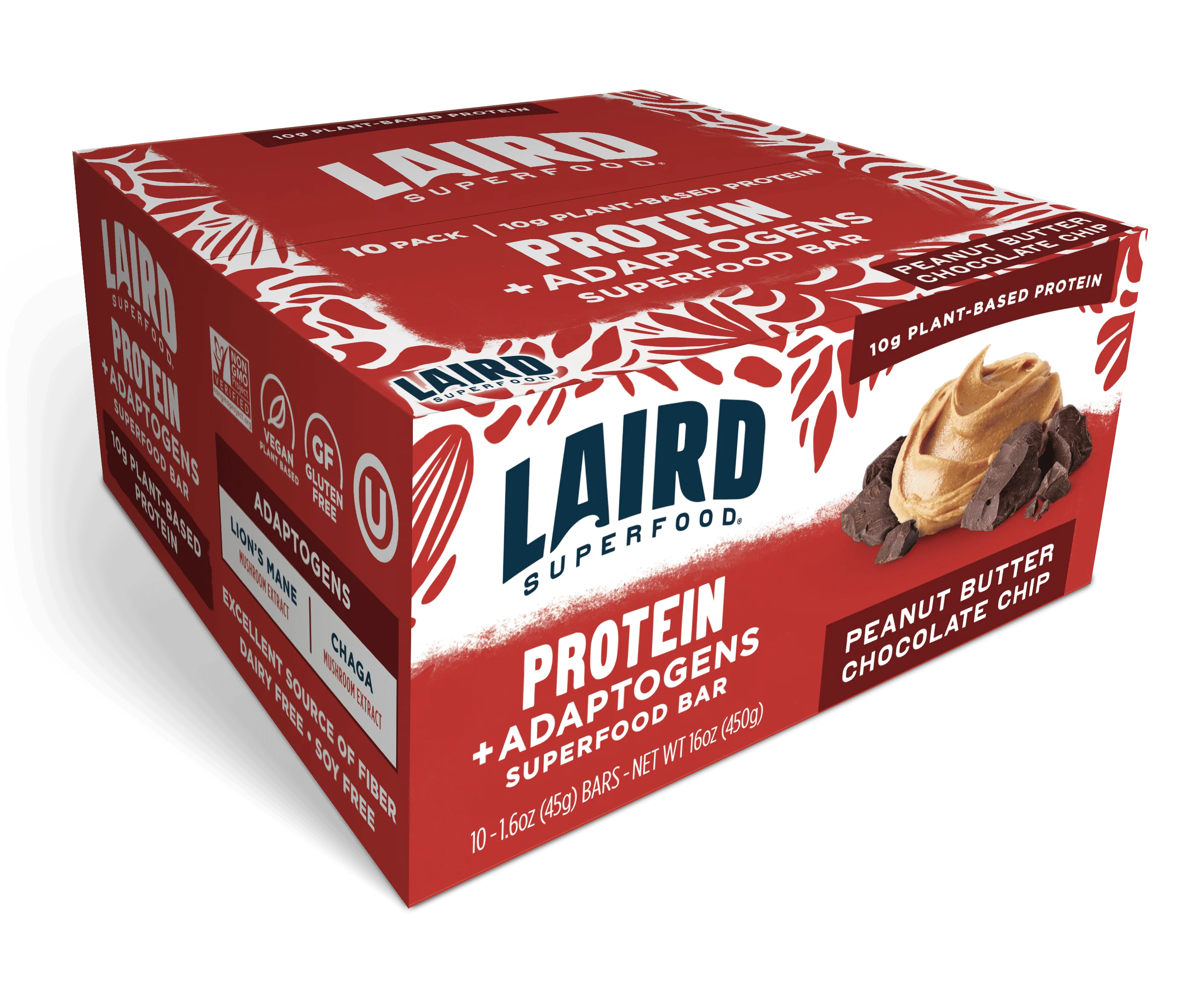 Minimalist Laird Superfood Peanut Butter Chocolate Chip Protein Bars Trusted