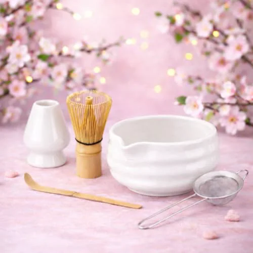 Environmentally Friendly Matcha Whisk Set Long-Lasting