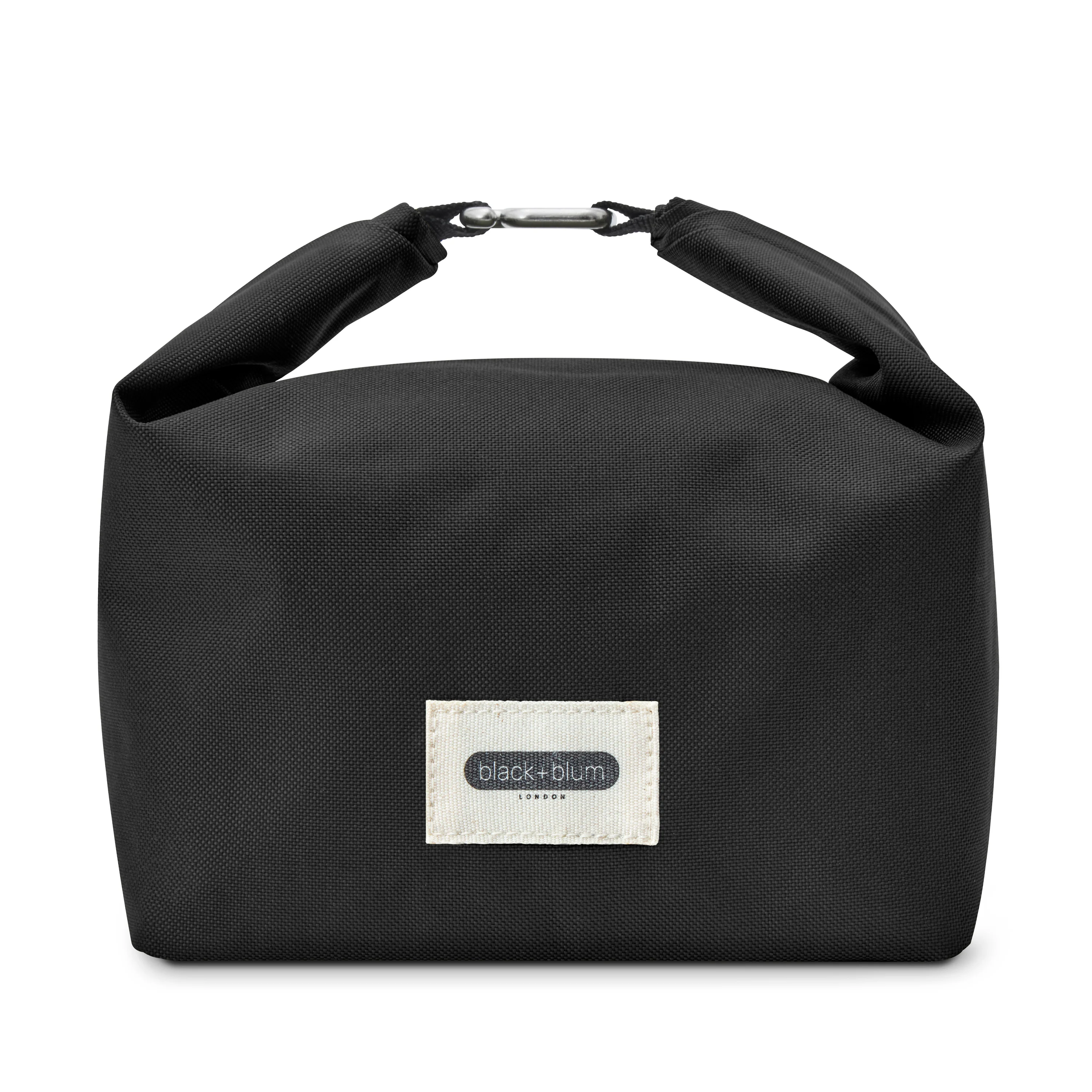 Next-Generation Black Blum Lunch Bag Sophisticated