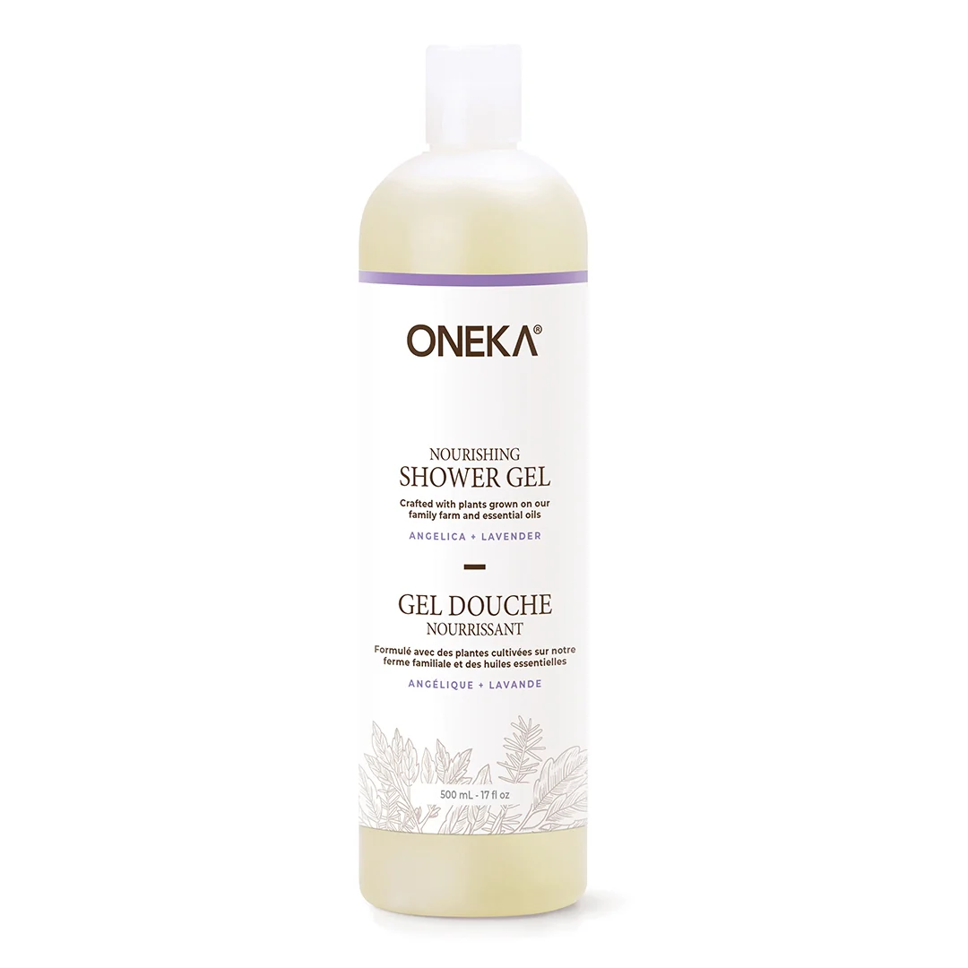 Safe Oneka Shower Gel - Angelica and Lavender Trusted