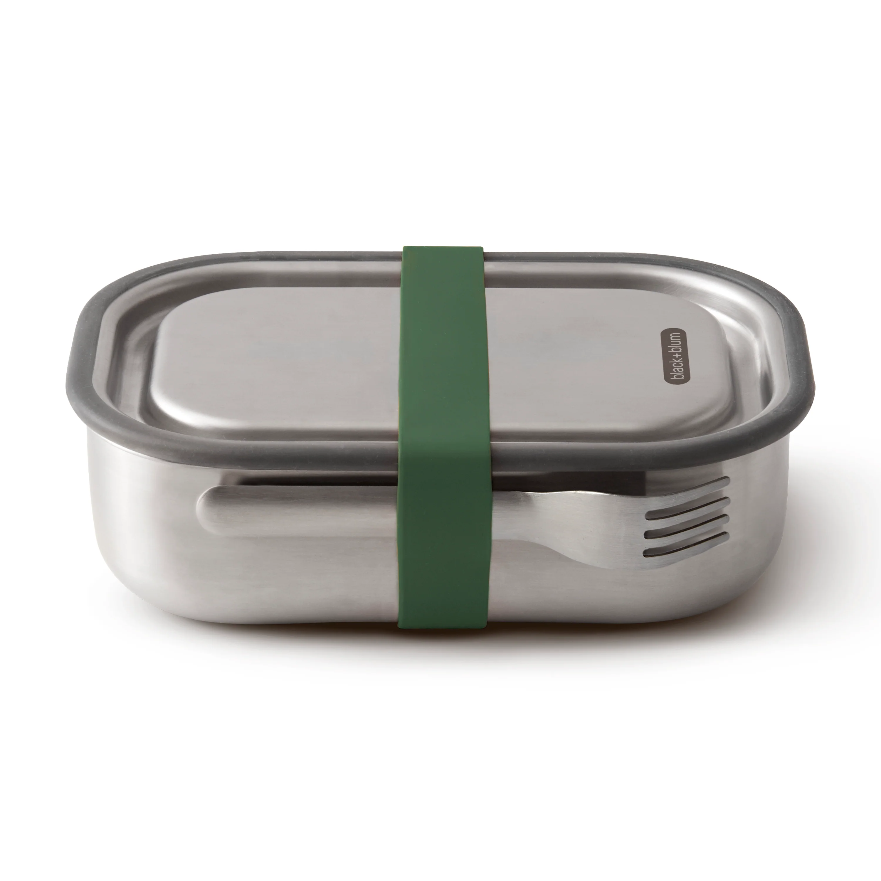 Consistent Black Blum Stainless Steel Lunch Box Large User-Friendly