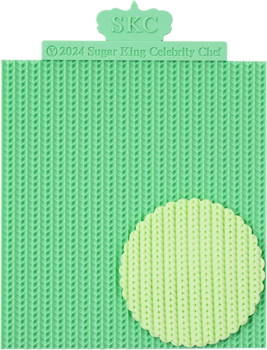 Responsible Kalaien Sweater Texture Fondant Impression Mats Knit Fondant Embosser Texture Mats for Clay Cake Decorating Fondant Molds 1Pcs Style 1 First-Class