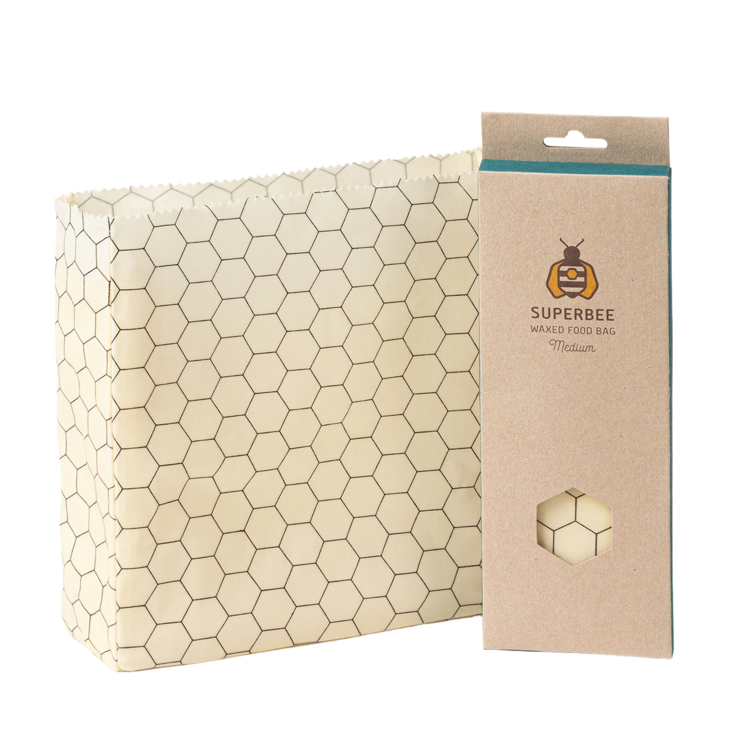 Optimized SuperBee Waxed Food Bag Convenient