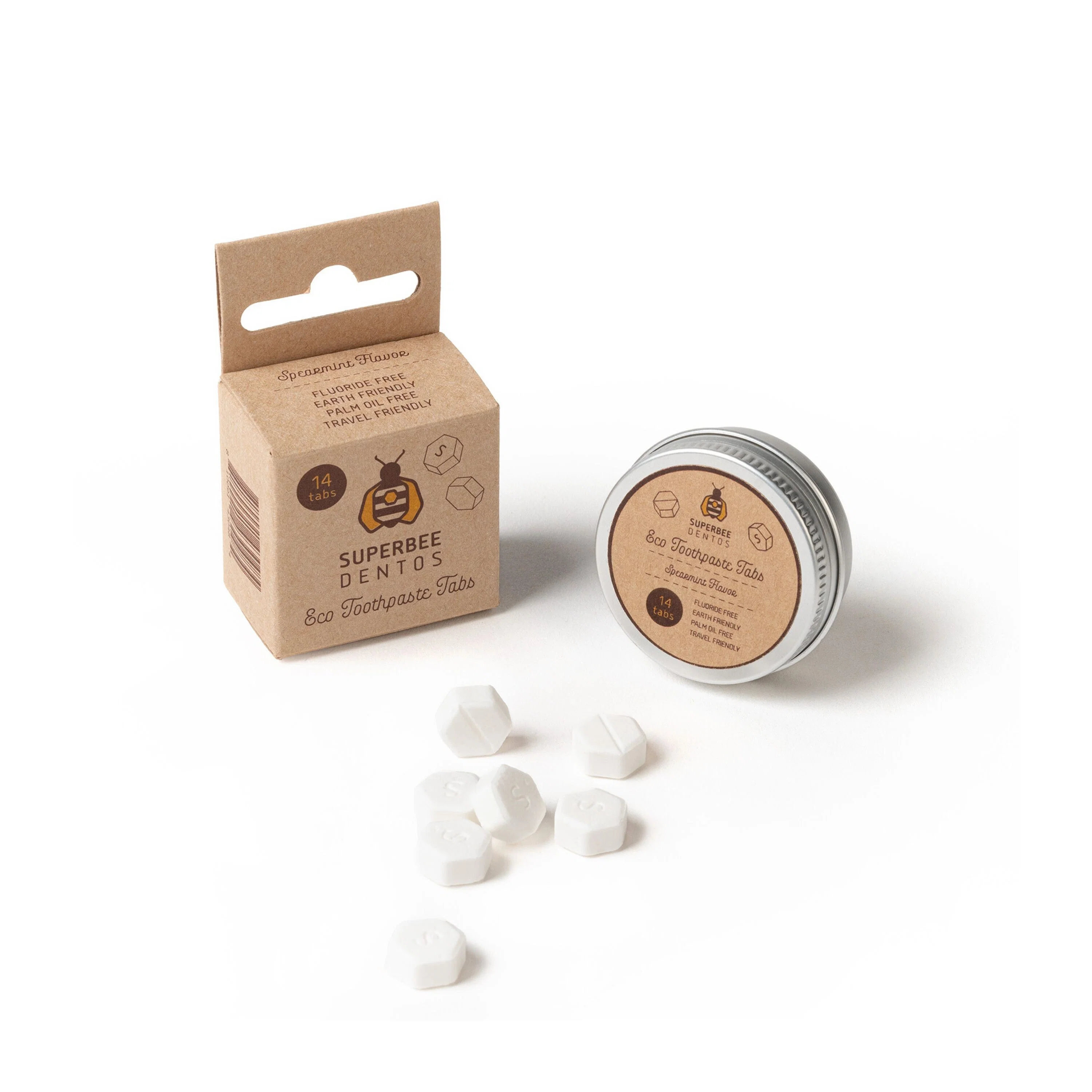 Comfortable SuperBee Dentos Eco Toothpaste Tabs Fluoride Artisan