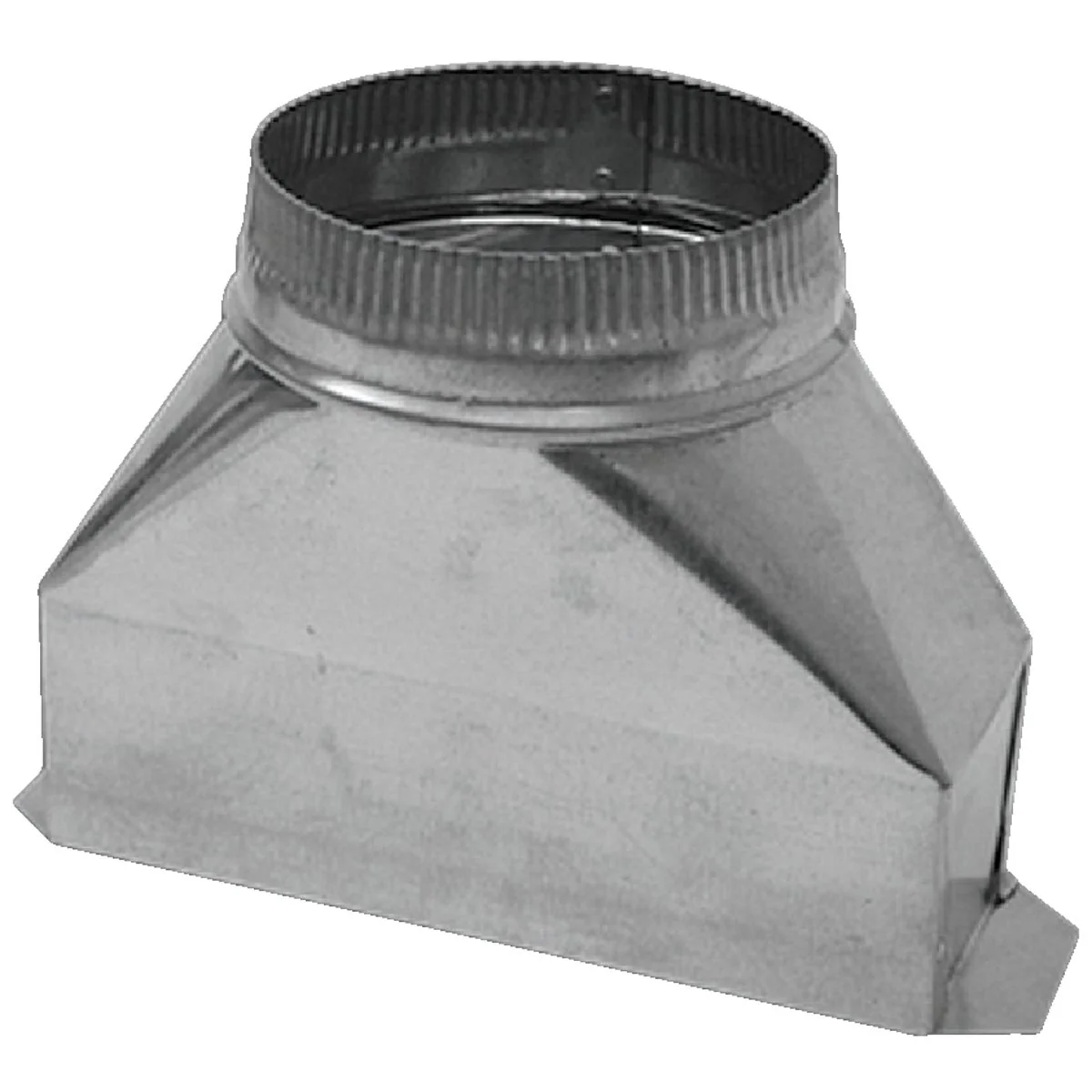 Optimized Lambro 7 In. Galvanized Range Hood Round Transition Boot Eco-Friendly