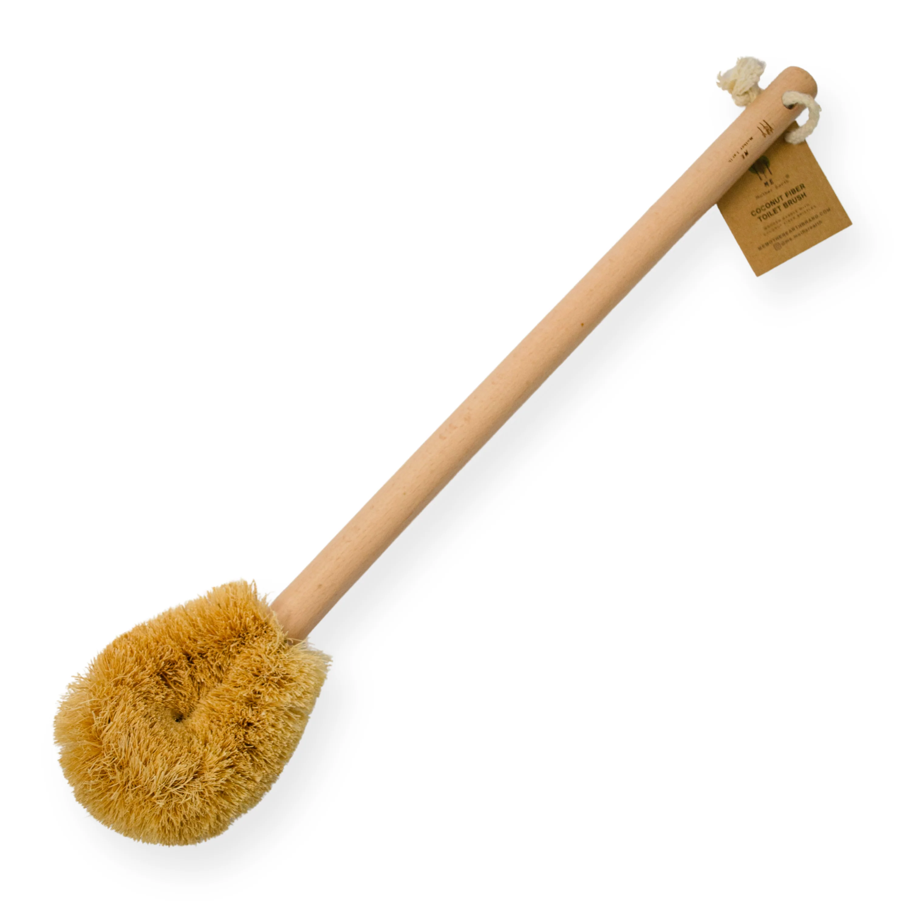 First-Class Me Mother Earth Coconut Toilet Brush Natural