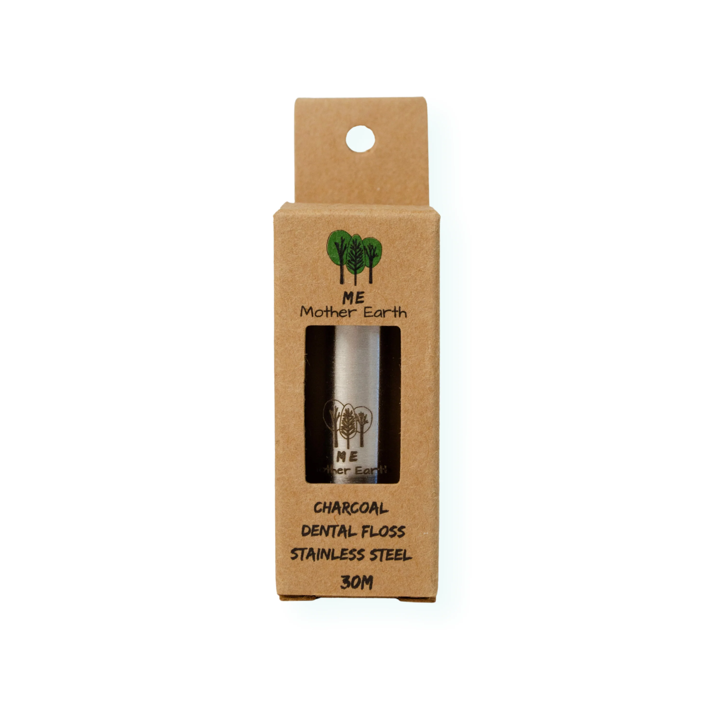 High-Grade Me Mother Earth Refillable Charcoal Dental Floss Responsible