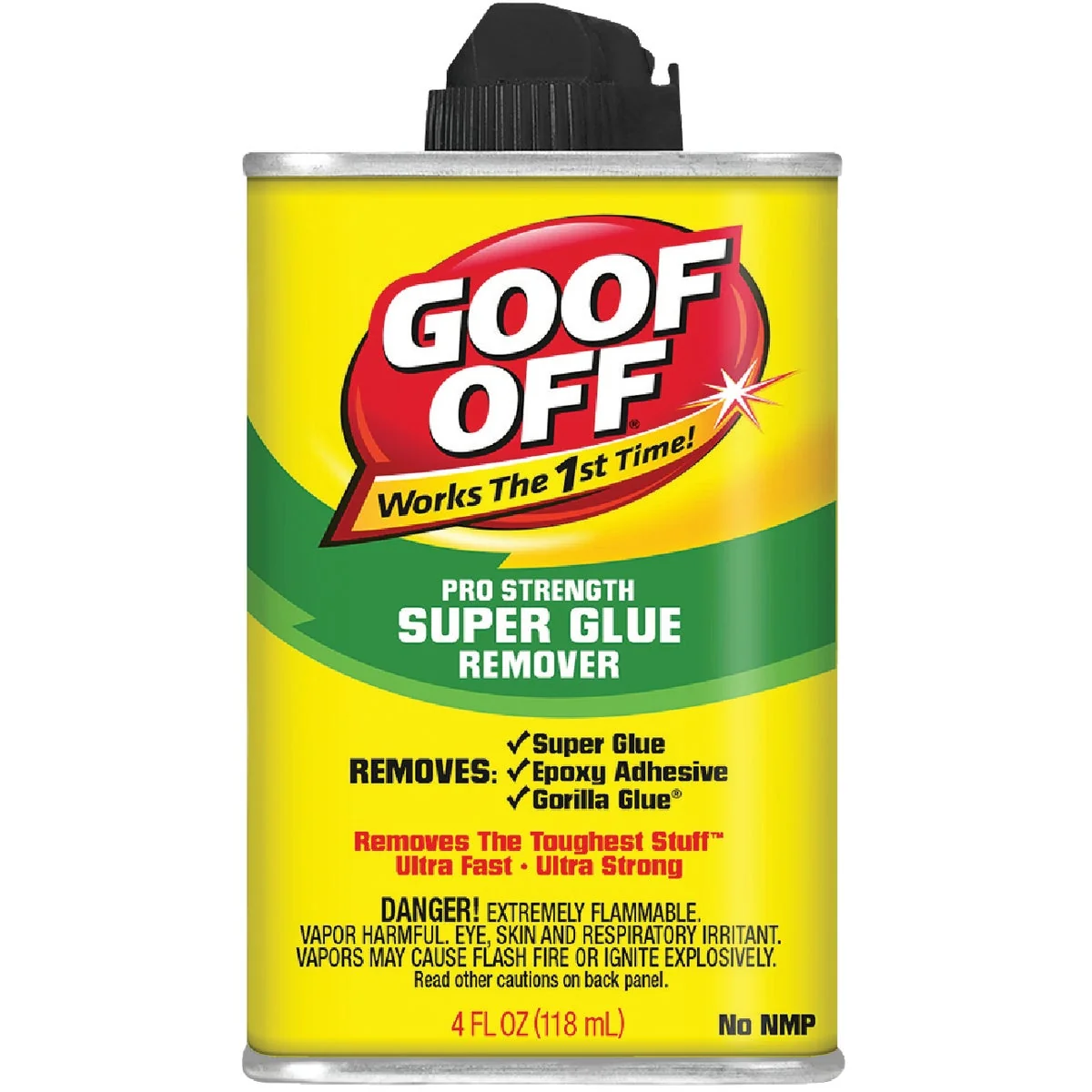 Fashionable Goof Off 4 Oz. Pro Strength Super Glue Remover Selected