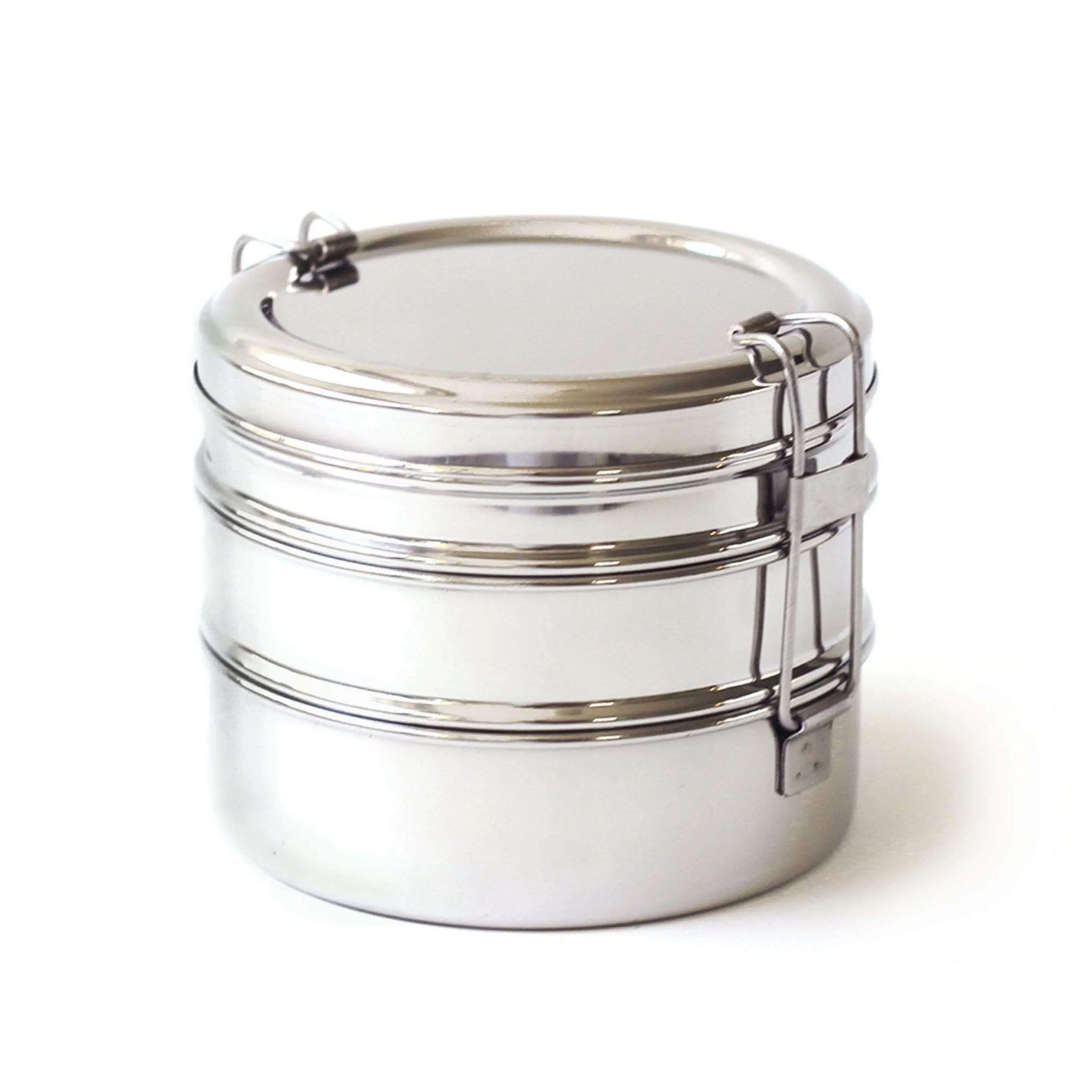 Modern EcoLunchBox Tri Bento Stainless Steel Lunchbox Long-Lasting
